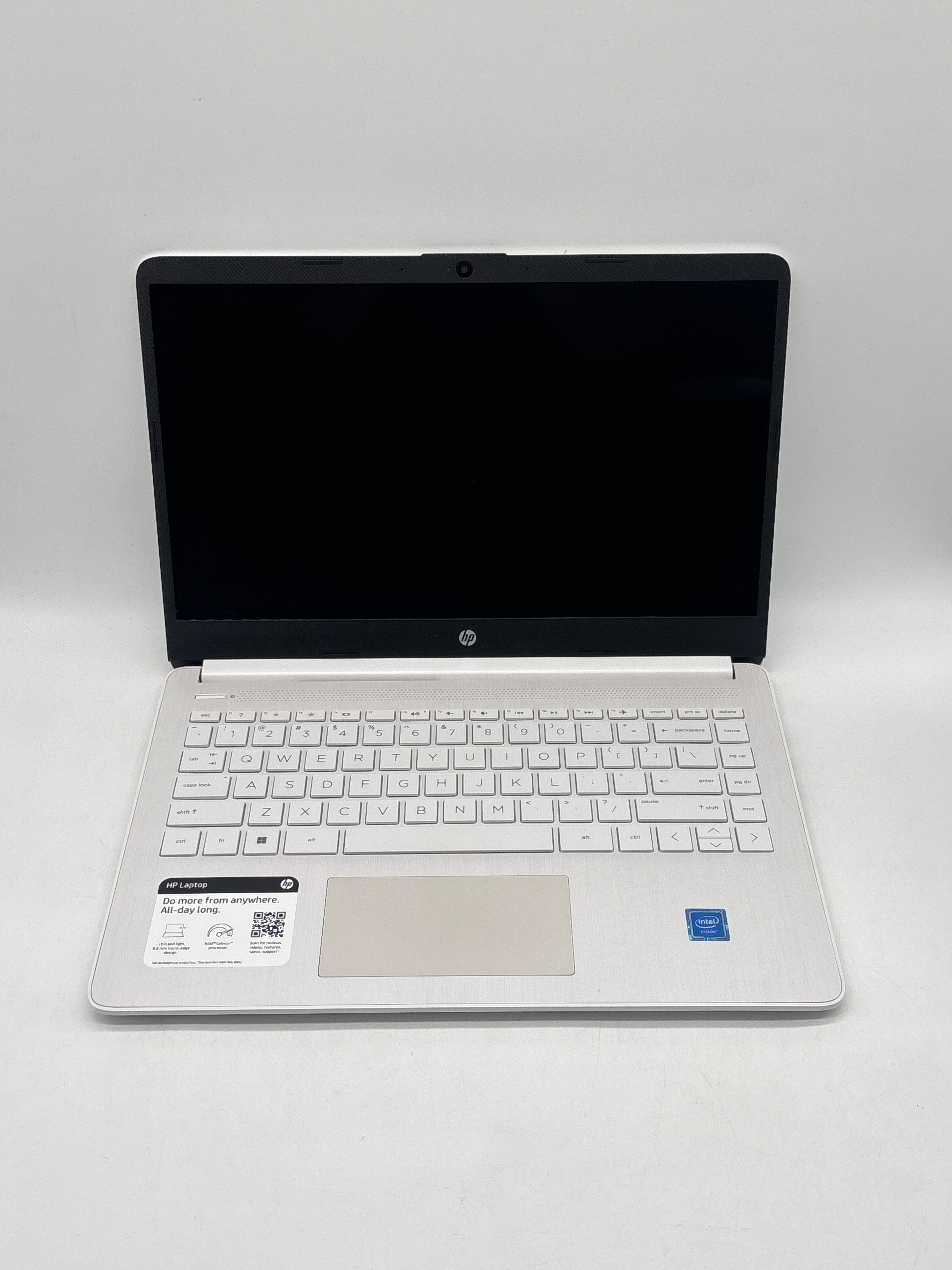 HP 14-dq0080nr Celeron N4020 4GB RAM 64GB eMMC Used