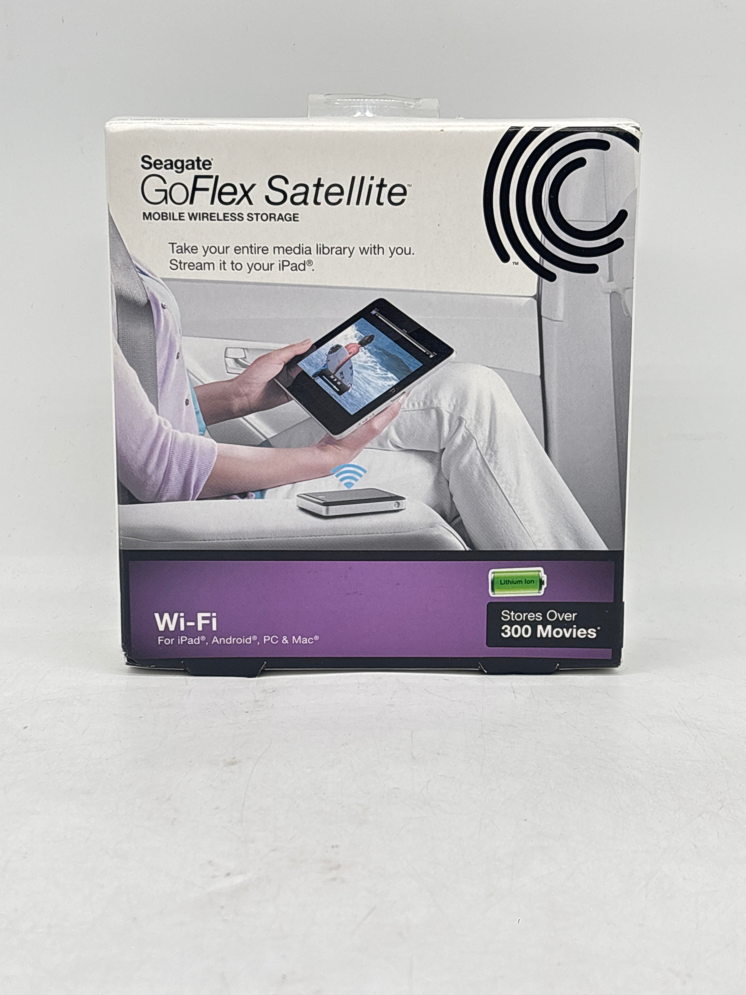 Seagate GoFlex Satellite 500GB External 5400RPM Portable Hard Drive - New
