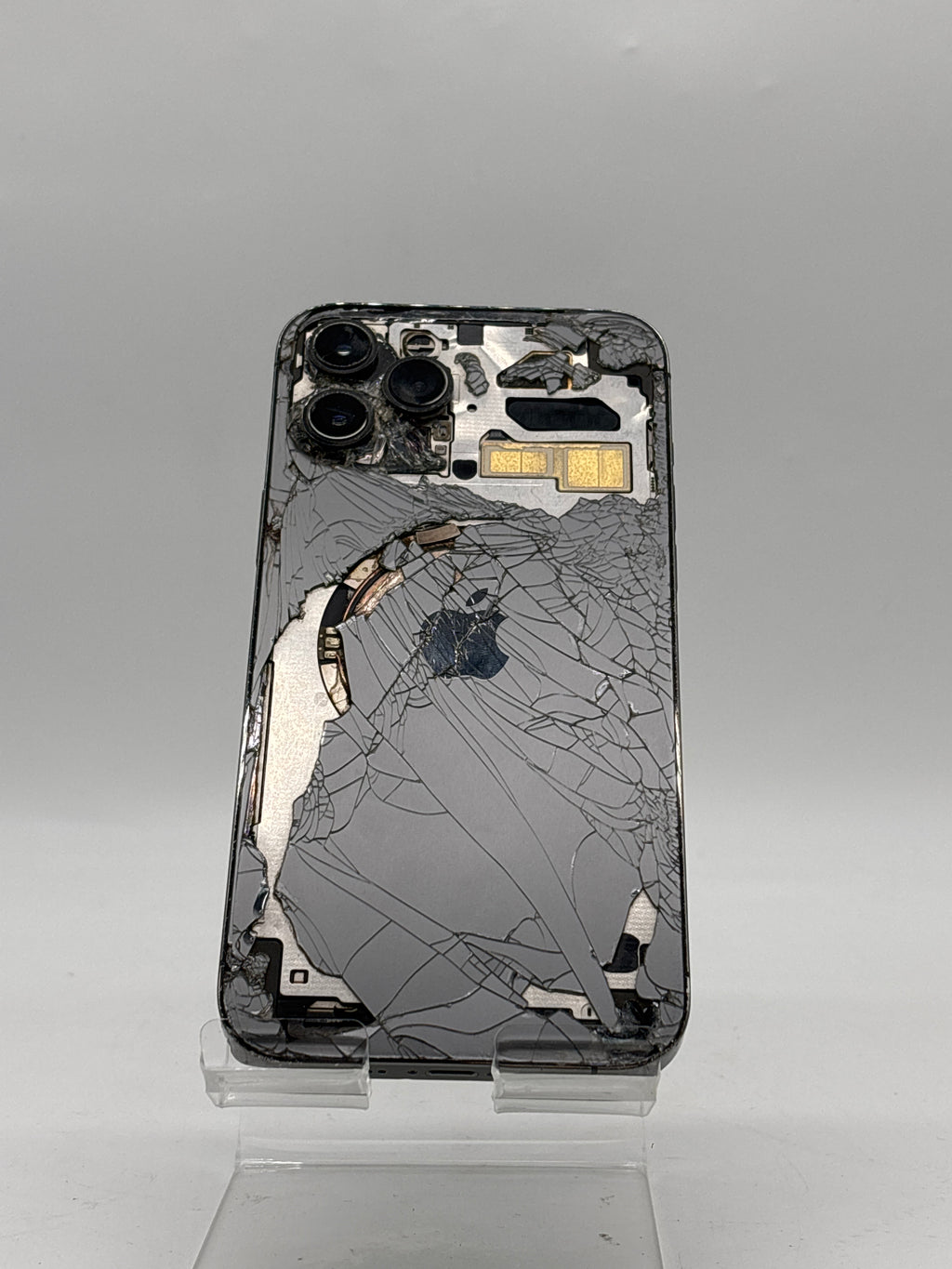 Apple iPhone 12 Pro Max 128GB Unlocked Broken Back Glass Read