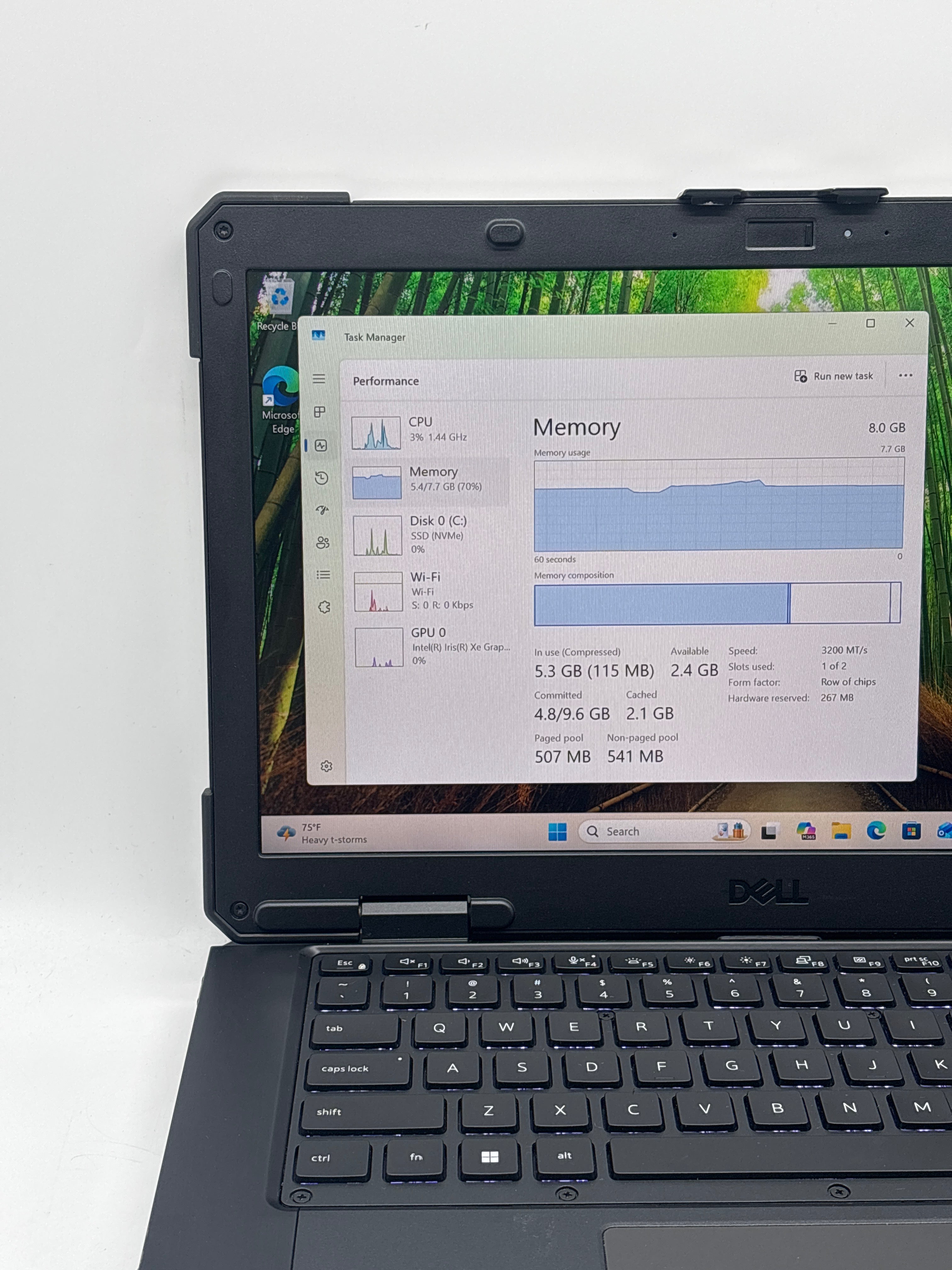 Dell Latitude 5430 Rugged i5-1145G7 8GB RAM 512GB SSD Used