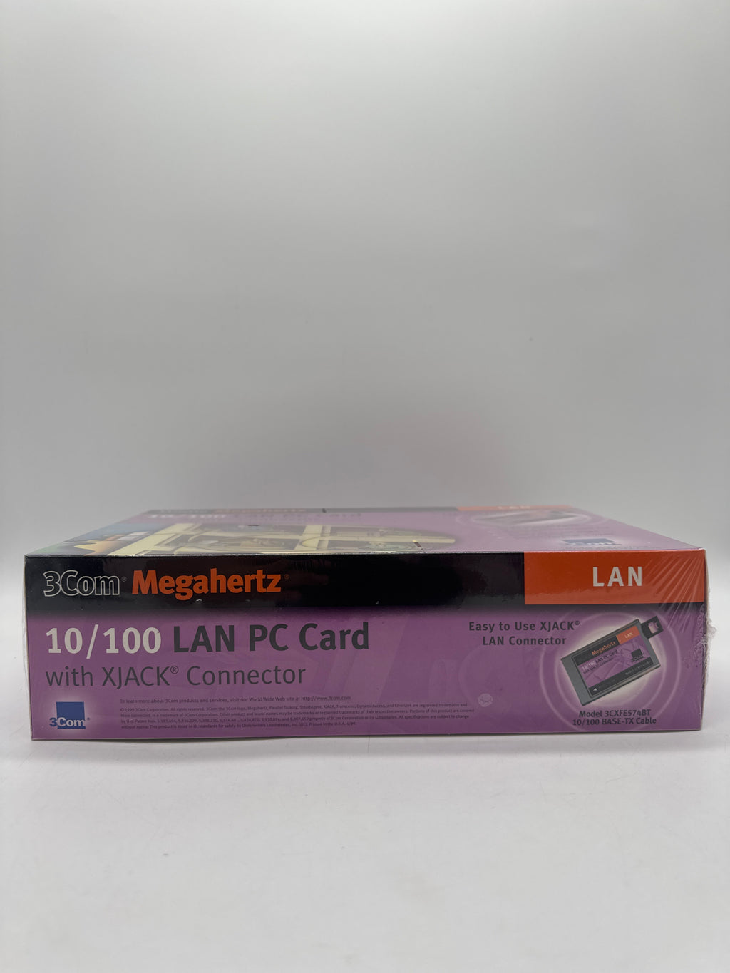 3Com 10/100 LAN PC Card 3CXFE574BT - New In Box