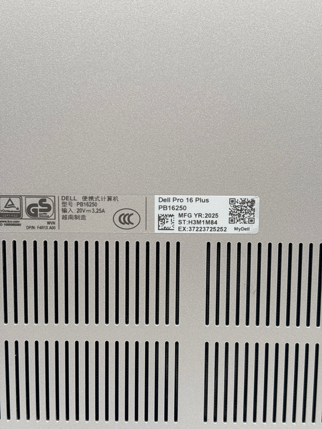 Dell Pro 16 Plus PB16250 Ultra 7 32 GB RAM 512 GB SSD - Warranty