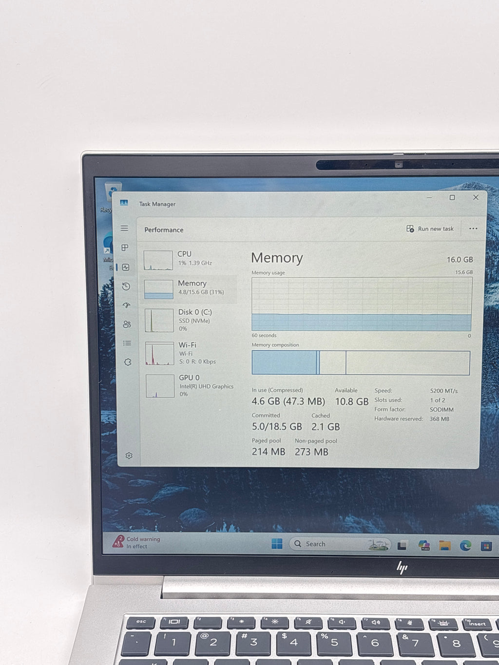 HP EliteBook 840 G10 i5-1340P 16 GB RAM 256 GB SSD