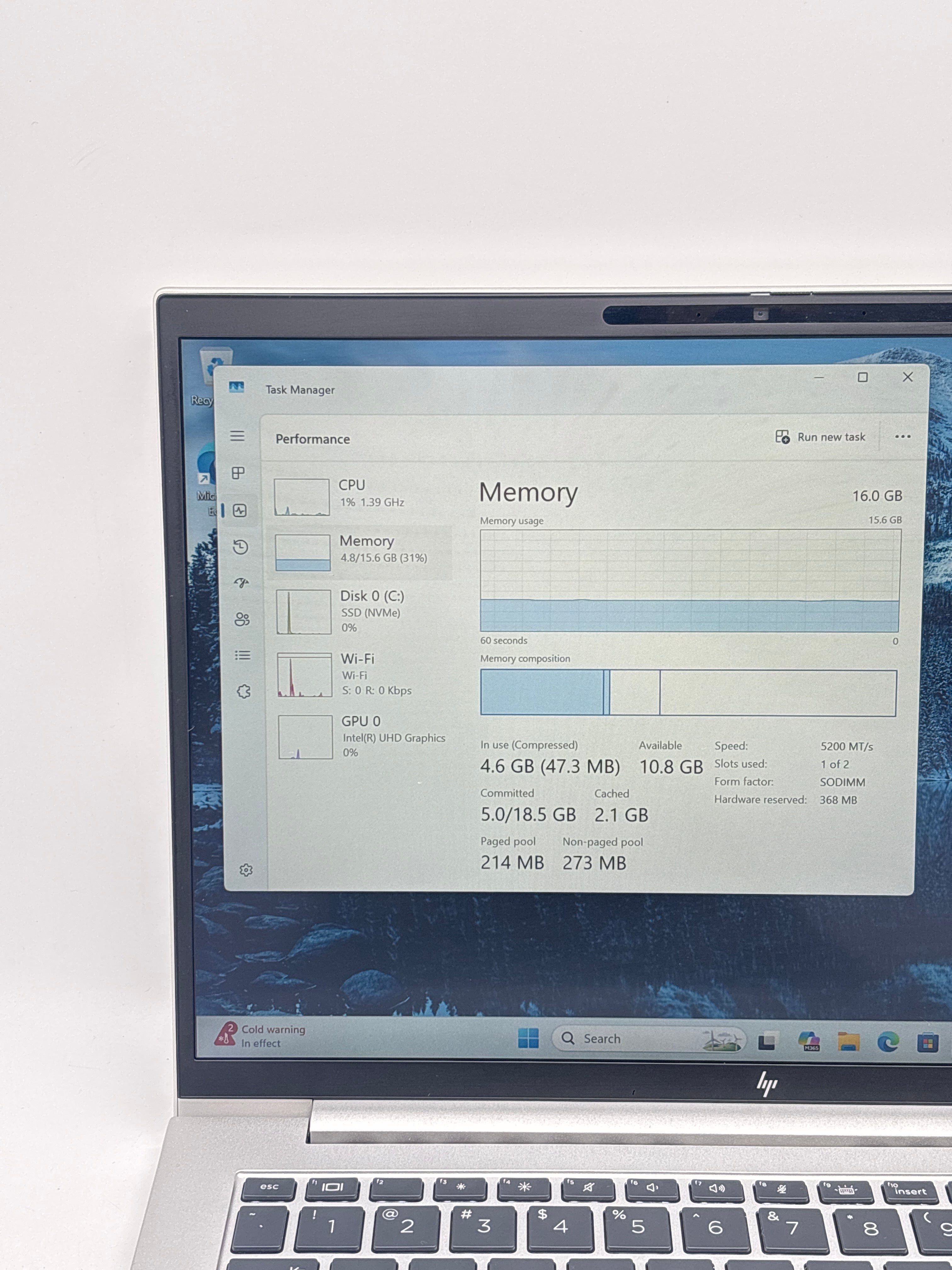 HP EliteBook 840 G10 i5-1340P 16 GB RAM 256 GB SSD