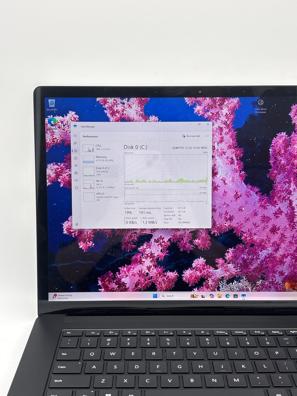 Microsoft Surface Laptop 4 1979 i7-1185G7 16GB RAM 512GB SSD Black - Used