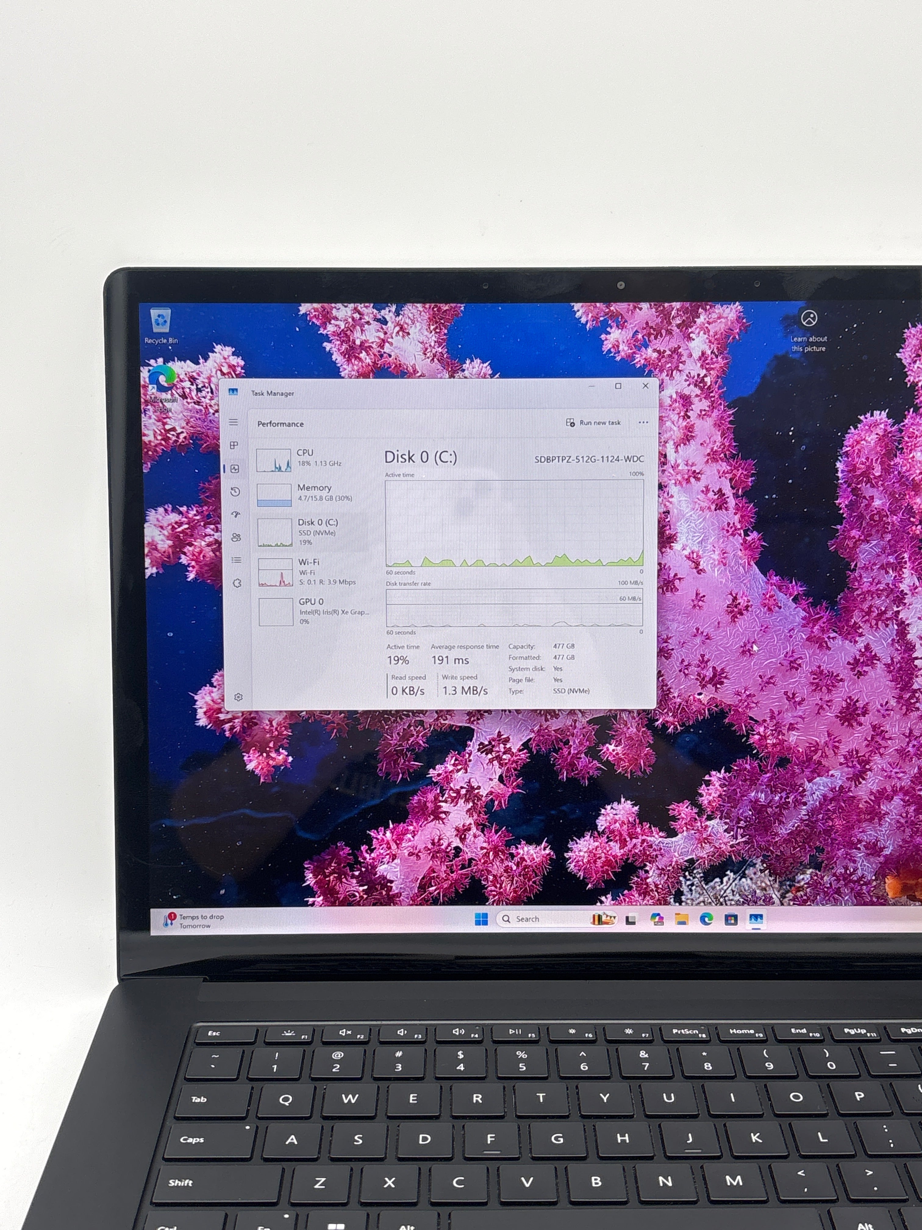 Microsoft Surface Laptop 4 1979 i7-1185G7 16GB RAM 512GB SSD Black - Used