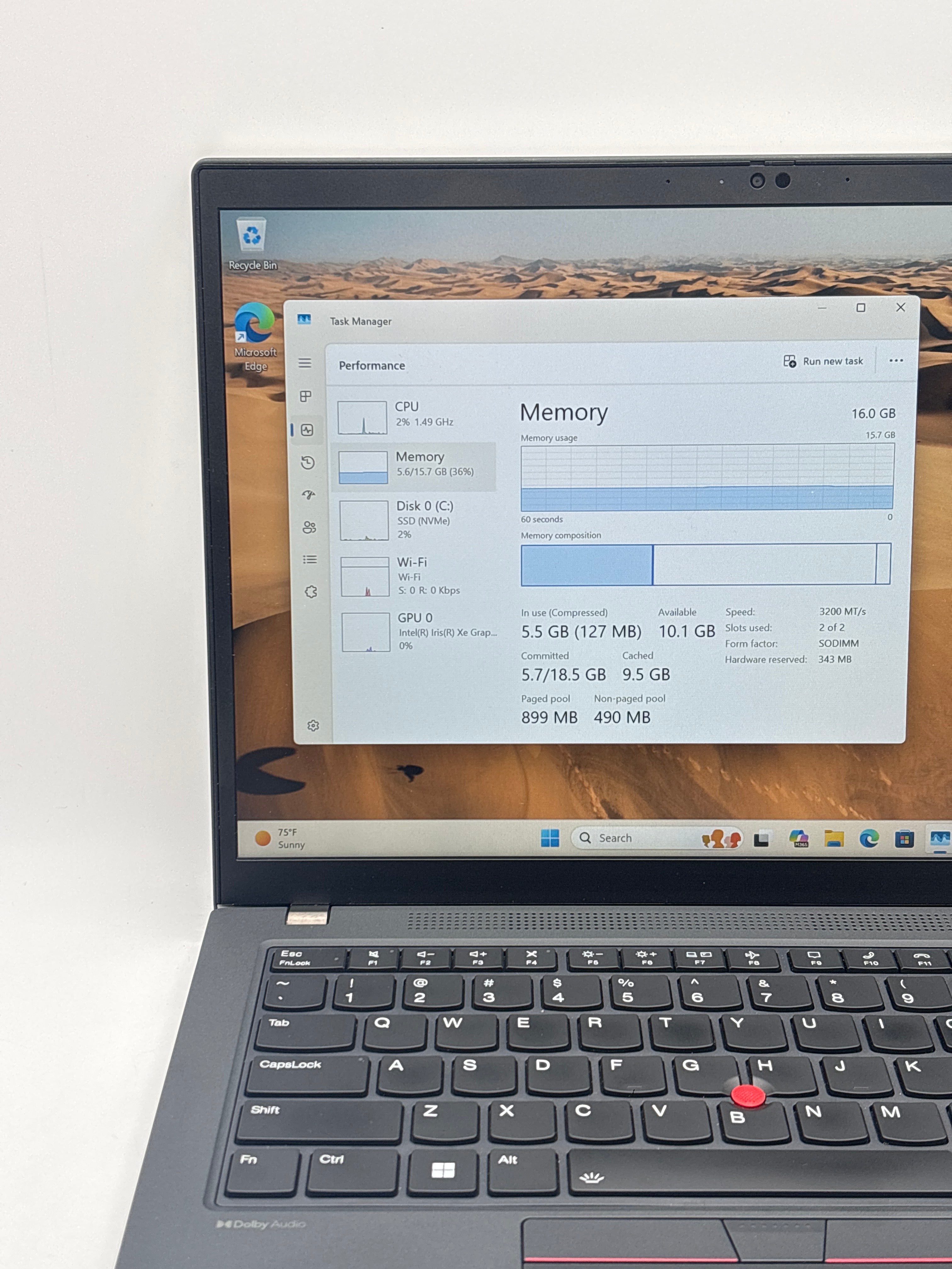 Lenovo ThinkPad T14 Gen 4 i5-1345U 16GB RAM 512GB SSD