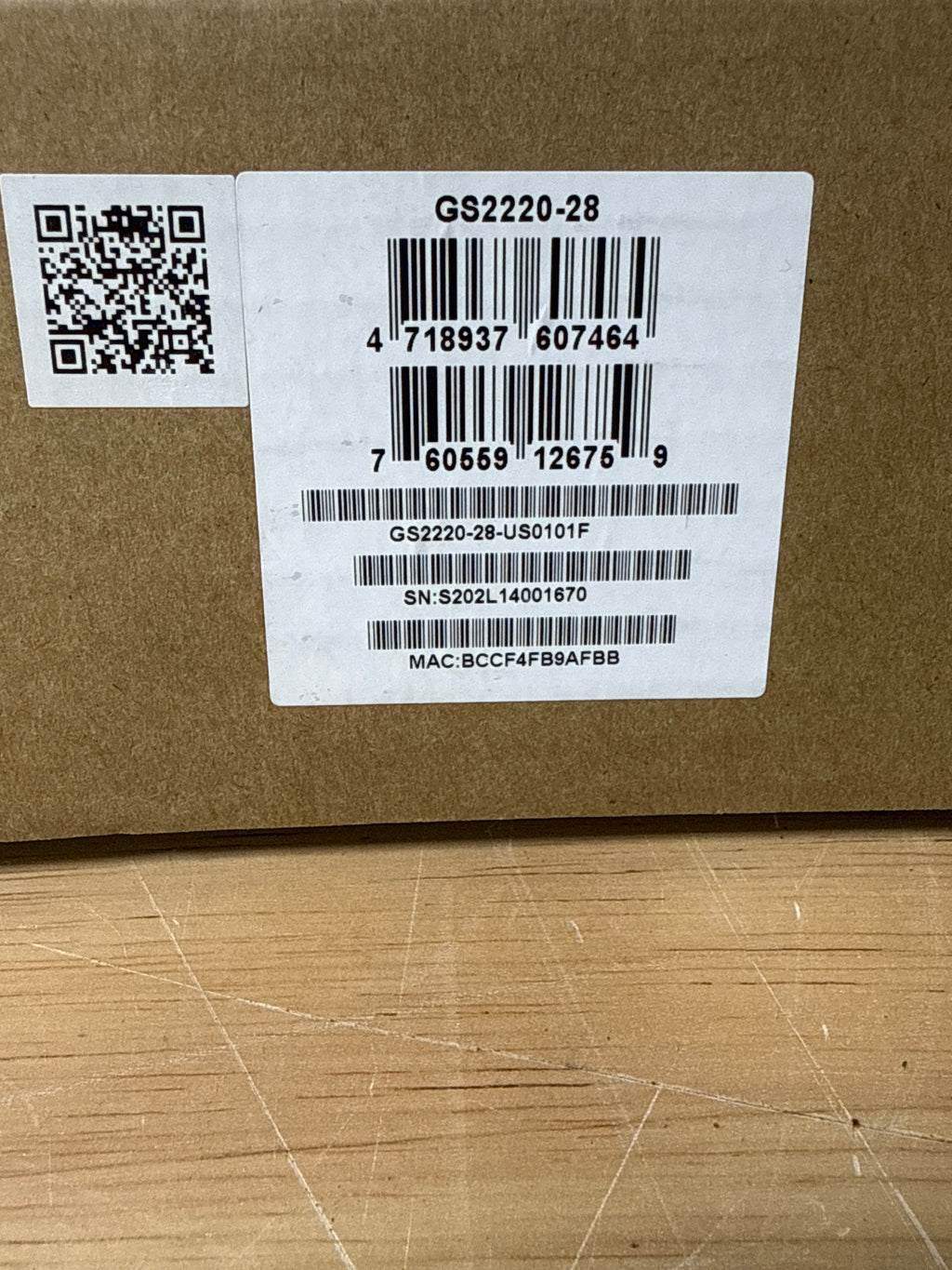 ZYXEL GS2220-28 24-Port Gigabit Ethernet Layer 2 Managed Switch - New