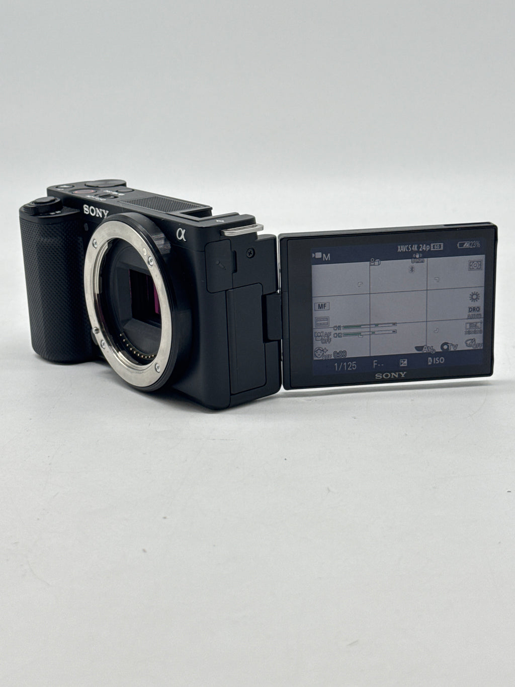 Sony ZV-E10 24.2MP Mirrorless Camera Black - Used with Box