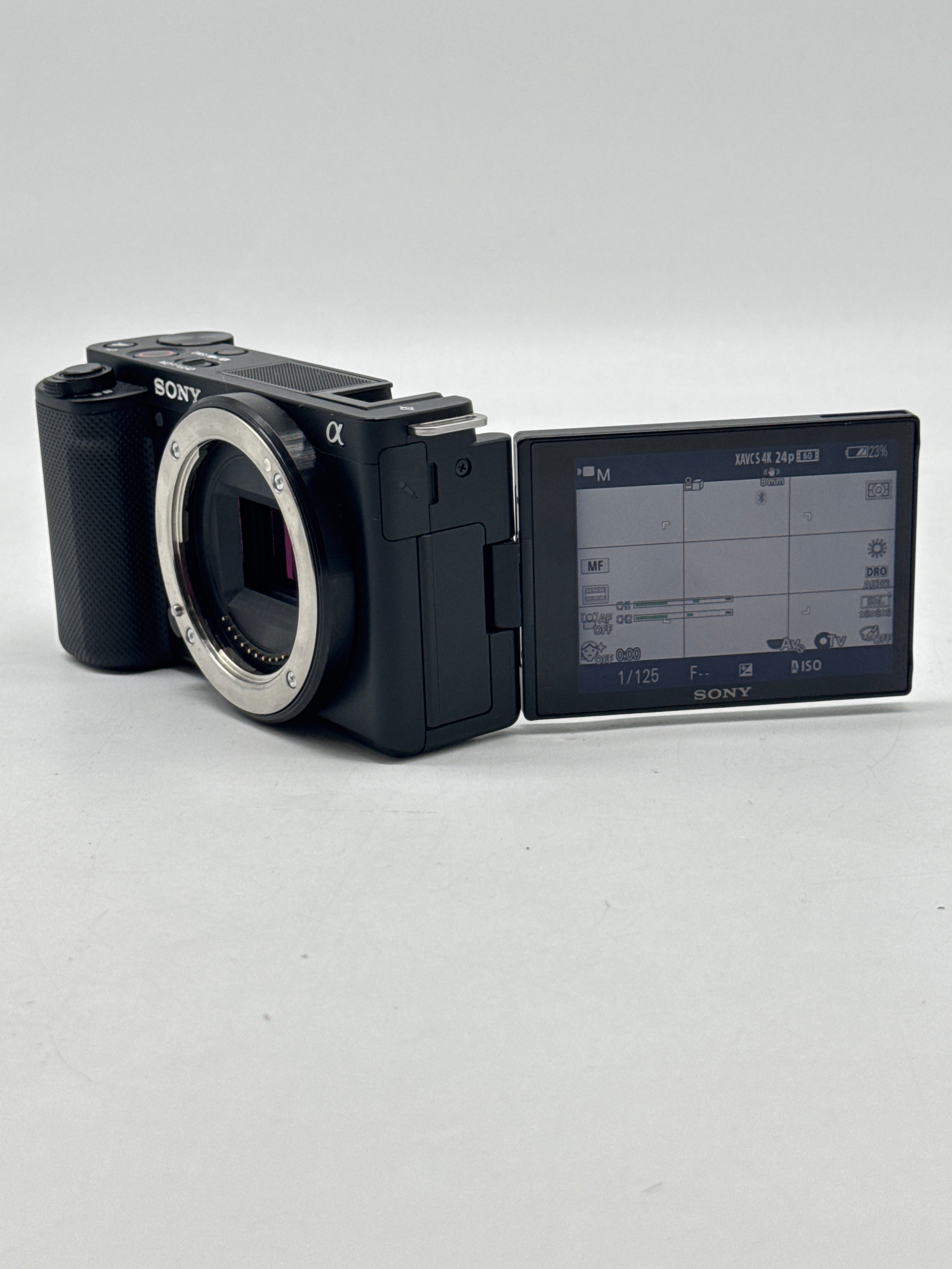 Sony ZV-E10 24.2MP Mirrorless Camera Black - Used with Box