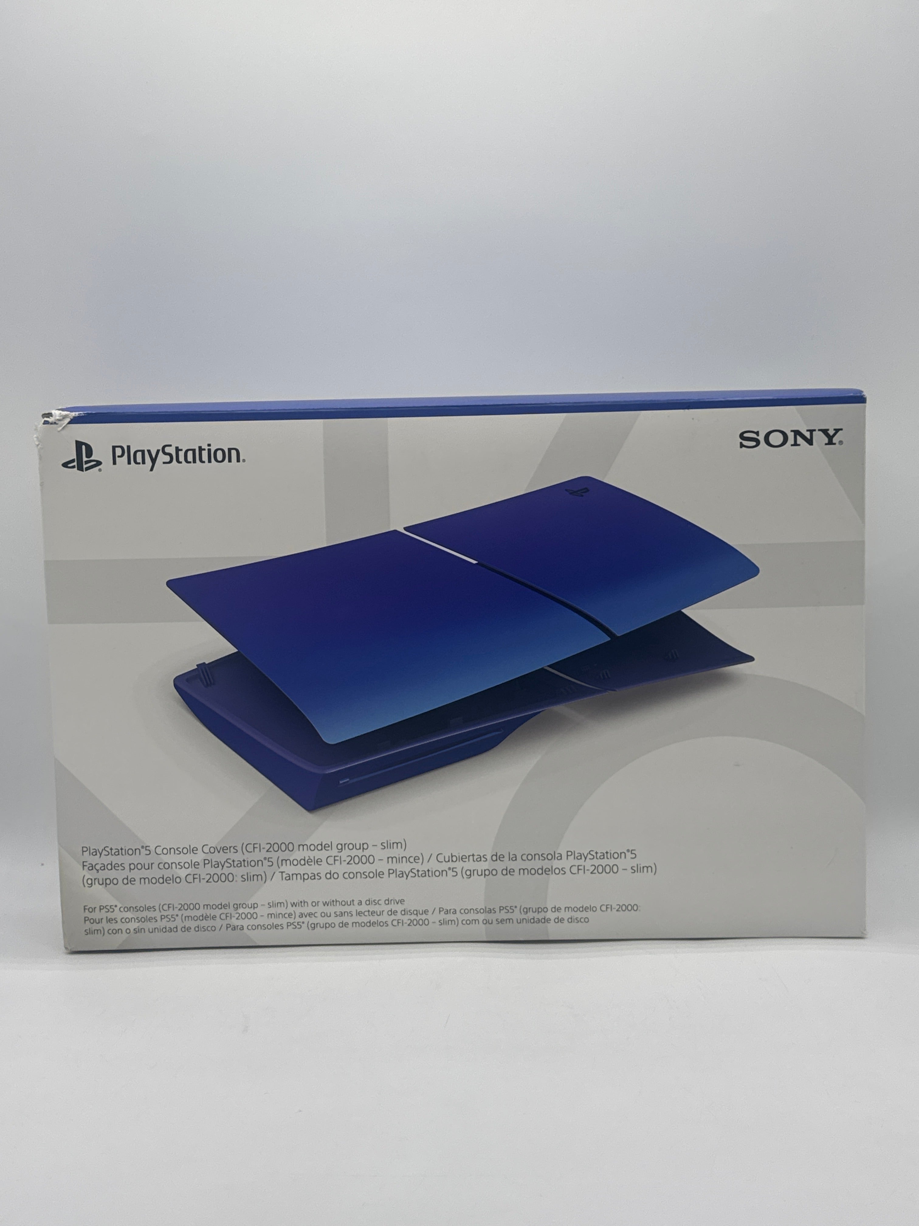 Sony PlayStation 5 Slim Disc CFI-2015 1TB + Chroma Indigo Accessories - Used With Box