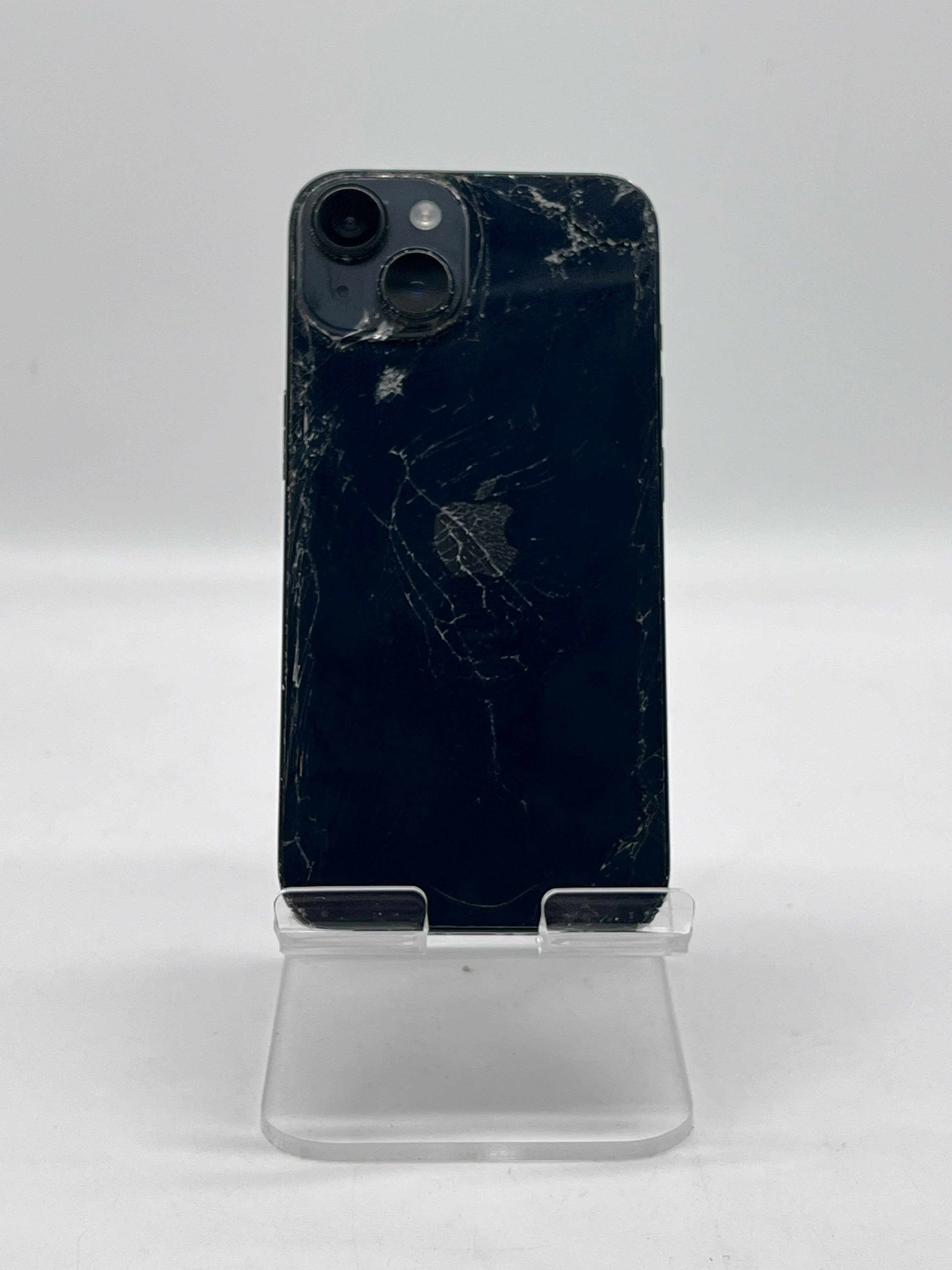 ATT Apple iPhone 14 128GB Midnight - For Parts Cracked Back