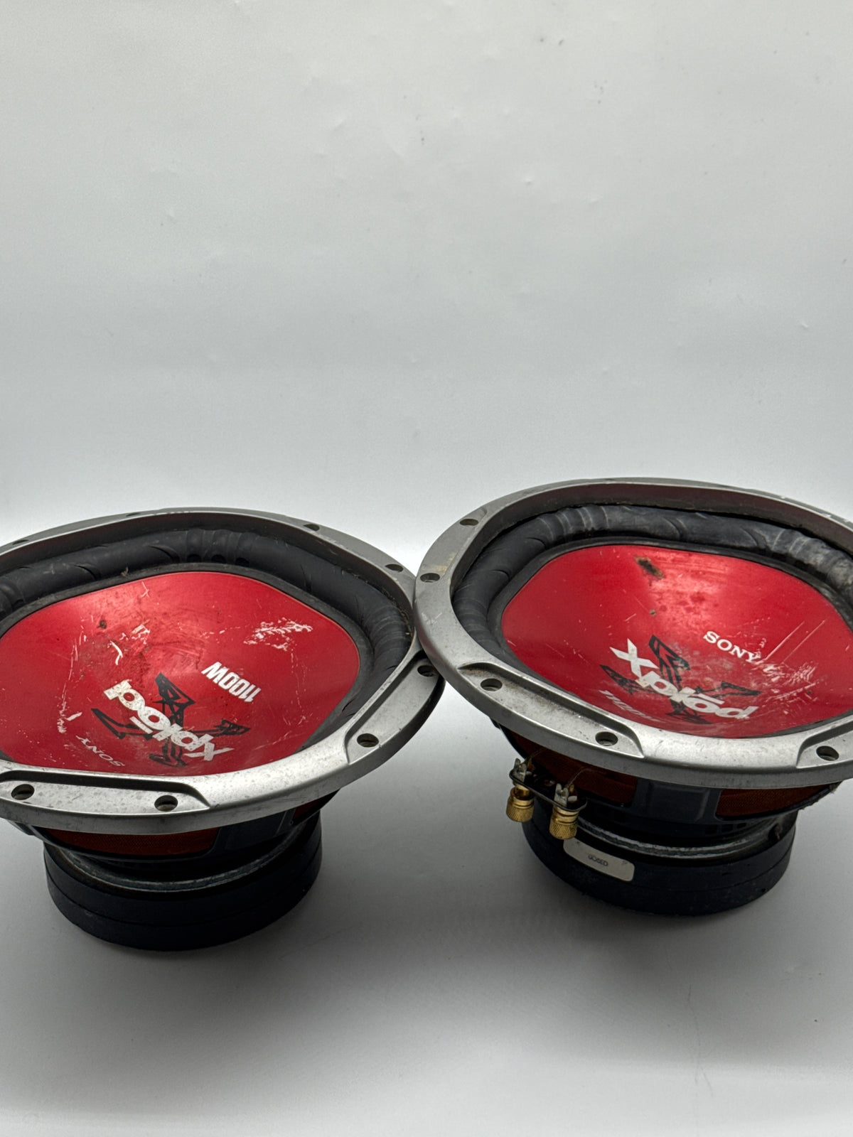 Sony Xplod XS-L100P5W 1100W 10" Car Subwoofers Pair - 4-Ohm SVC - For Parts