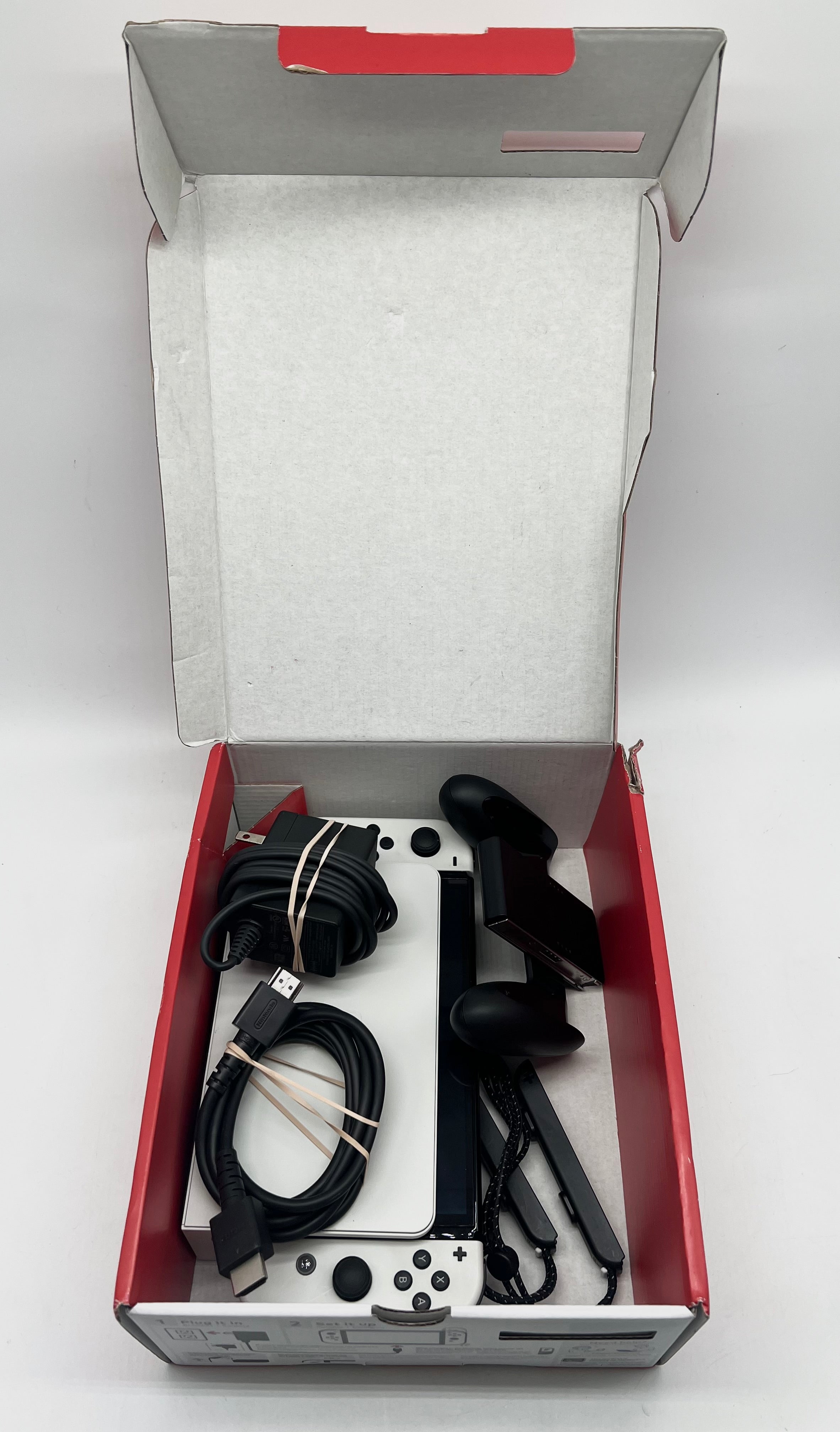 Nintendo Switch OLED Model (HEG-001) 64GB White - Used With Box