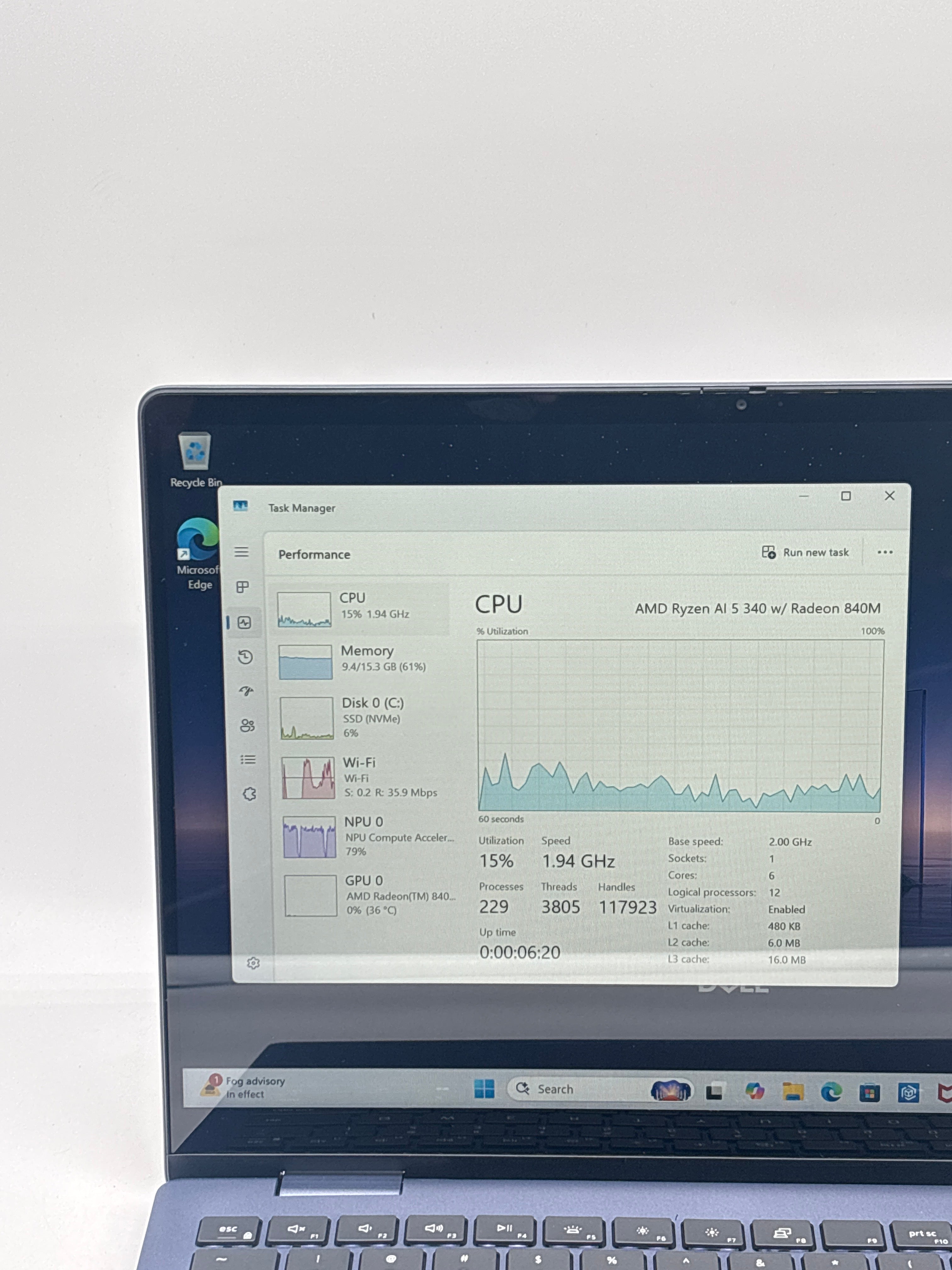 Dell 14 Plus 2 in 1 Laptop Ryzen AI 5 340 16GB RAM 512GB SSD - New Open Box