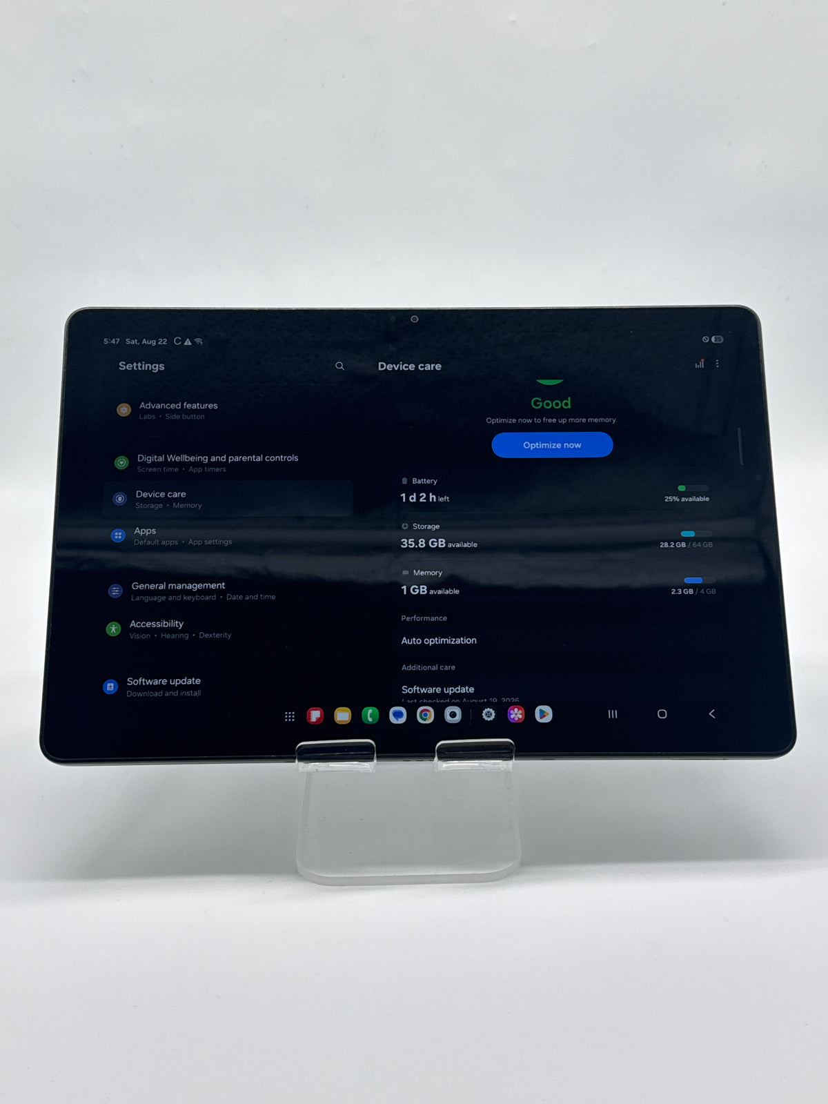 Samsung Galaxy Tab A9+ 5G 11" Snapdragon 695 4GB RAM 64GB Graphite Wi-Fi + Cellular - Used