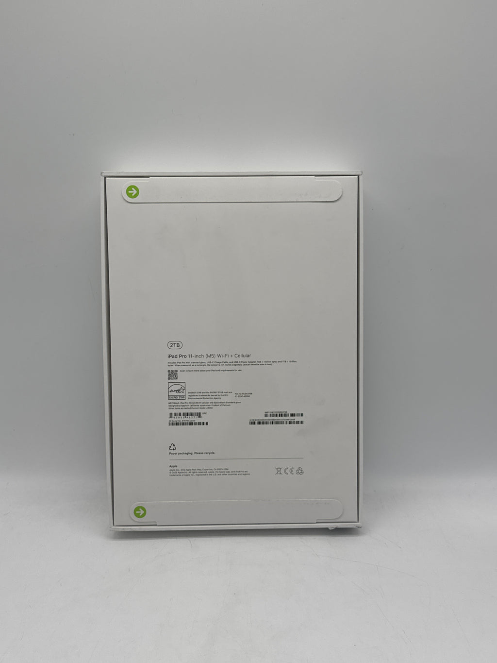 Apple iPad Pro 11-inch M5 2TB Wi-Fi 5G Space Black A3359 New In Box