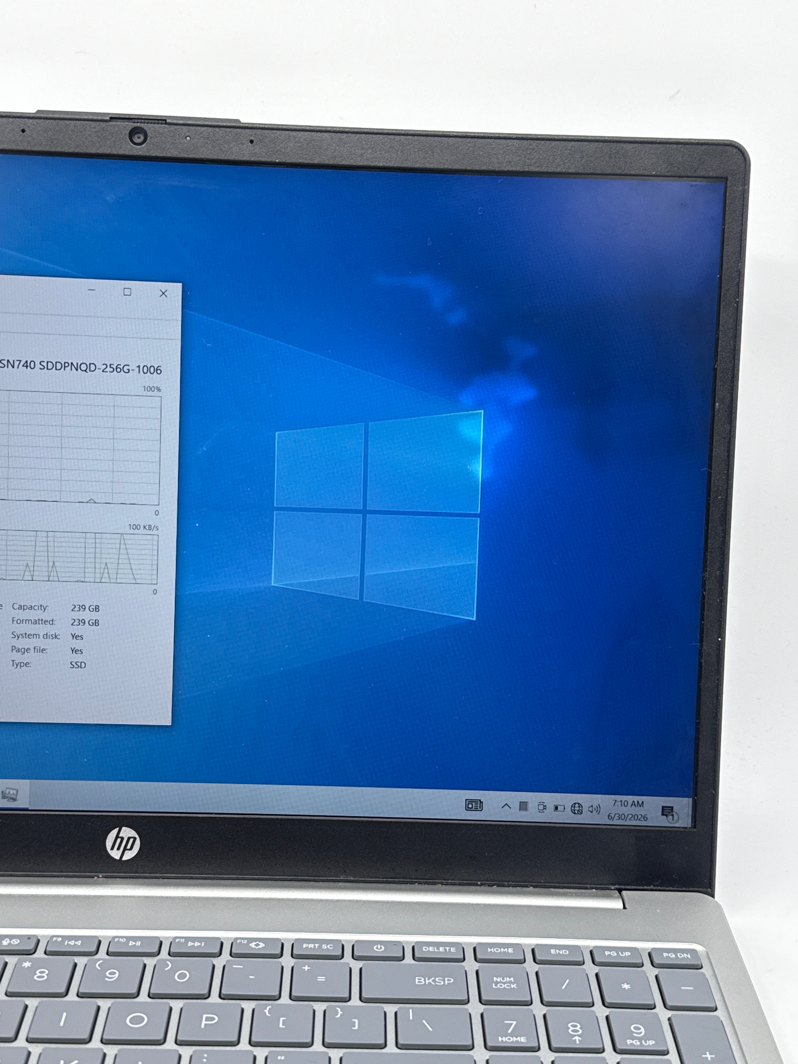 HP 15-fc0081nr Ryzen 3 7320U 8GB RAM 256GB SSD - Bad LCD