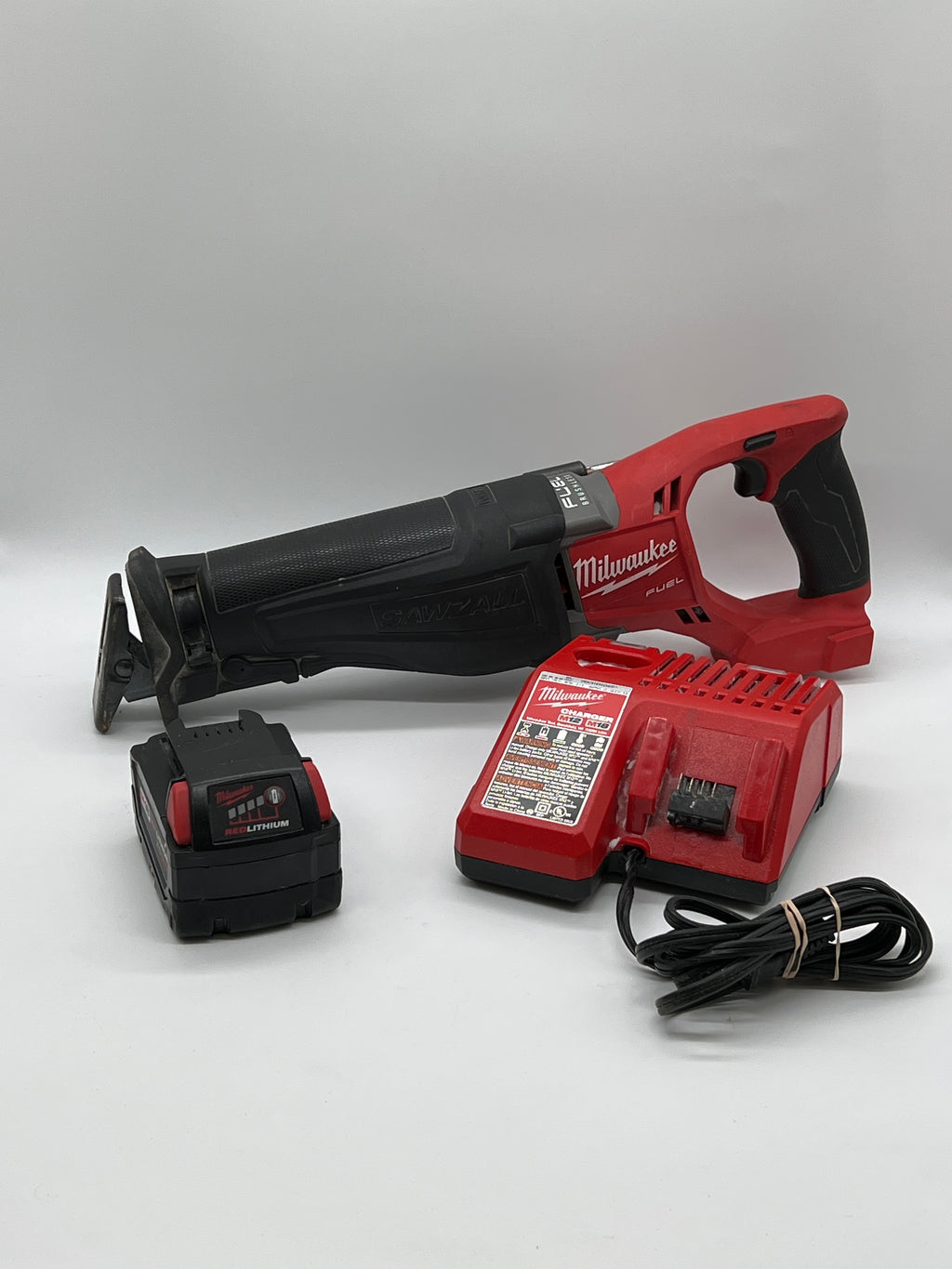 Milwaukee Sawzall 6519-30 Reciprocating Saw 18V Lithium-Ion Red Used