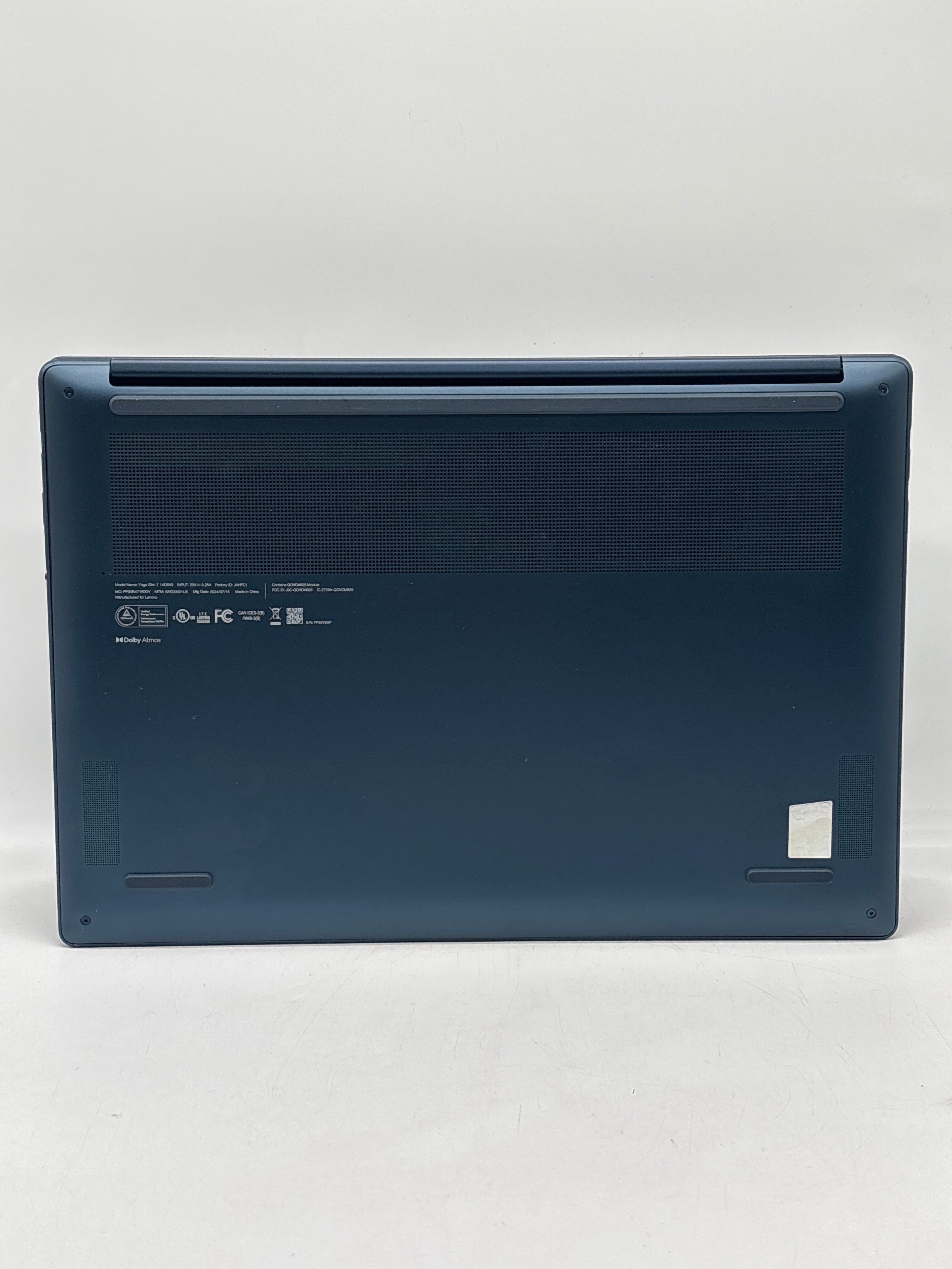 Lenovo Yoga Slim 7 14Q8X9 Snapdragon X Elite X1E78100 16GB RAM 512GB SSD