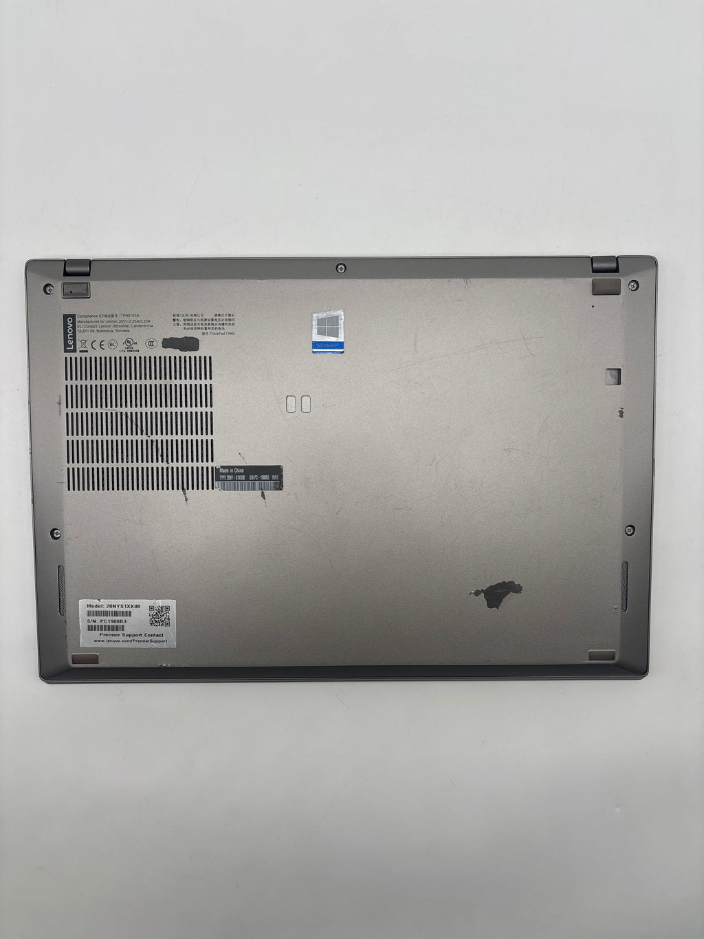 Lenovo T490S i5-8365U 16GB RAM 256GB SSD - For Parts (Left Click Issue)