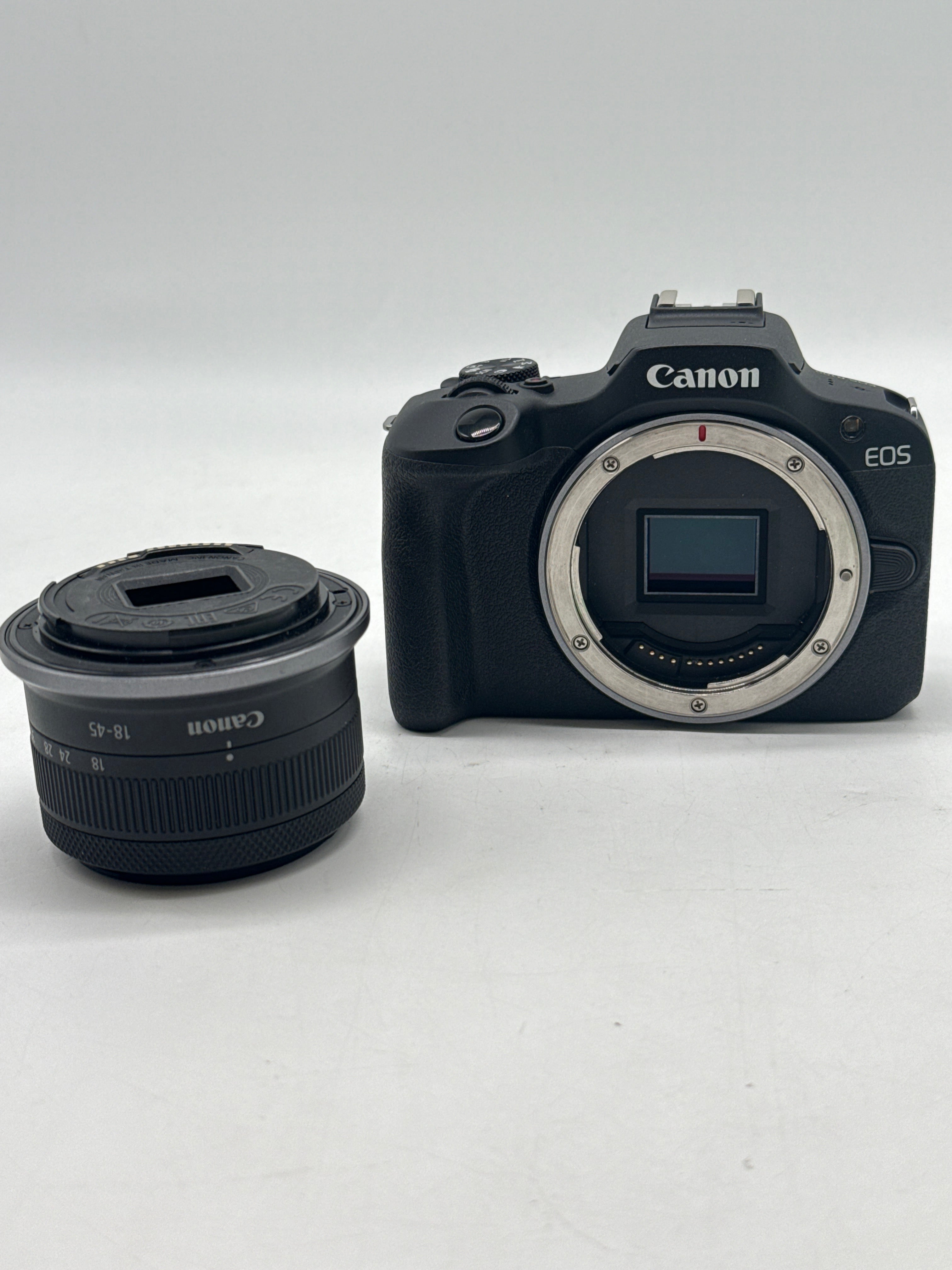 Canon EOS R100 24.1MP Mirrorless Camera w/ RF-S 18-45mm - Used