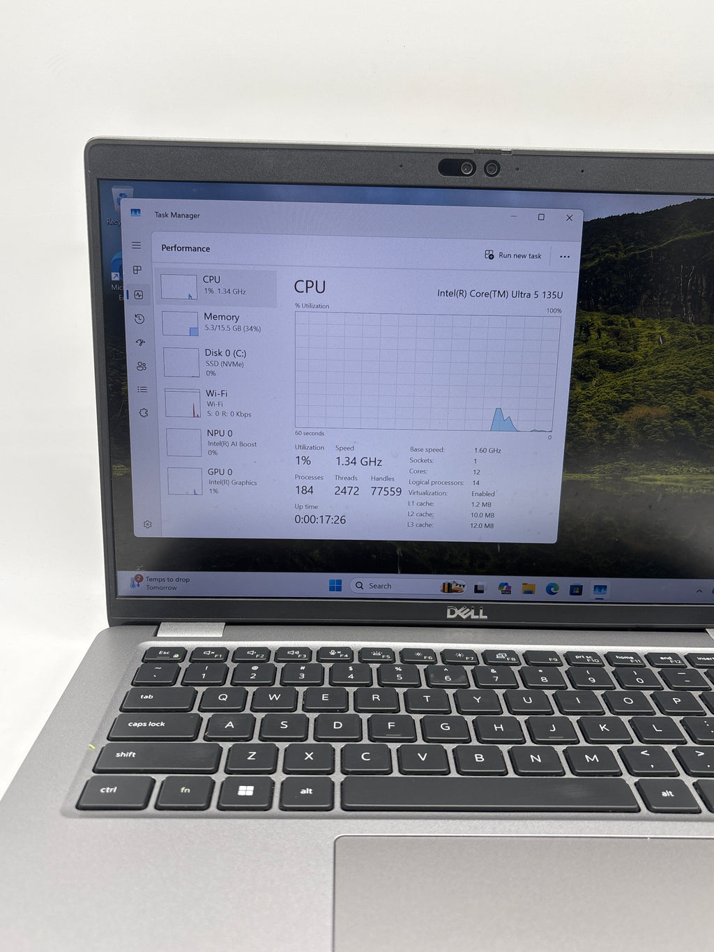 Dell Latitude 5450 Ultra 5 135U 16GB RAM 256GB SSD - Used