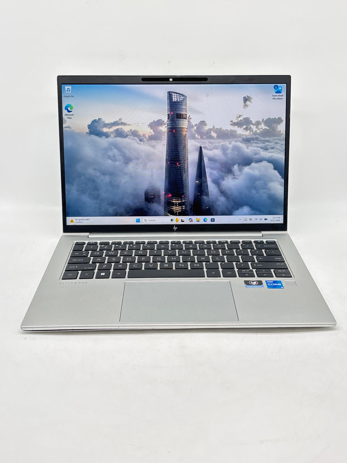 HP EliteBook 840 G9 14" Intel Core i5-1235U 16GB RAM 512GB SSD Silver - Used