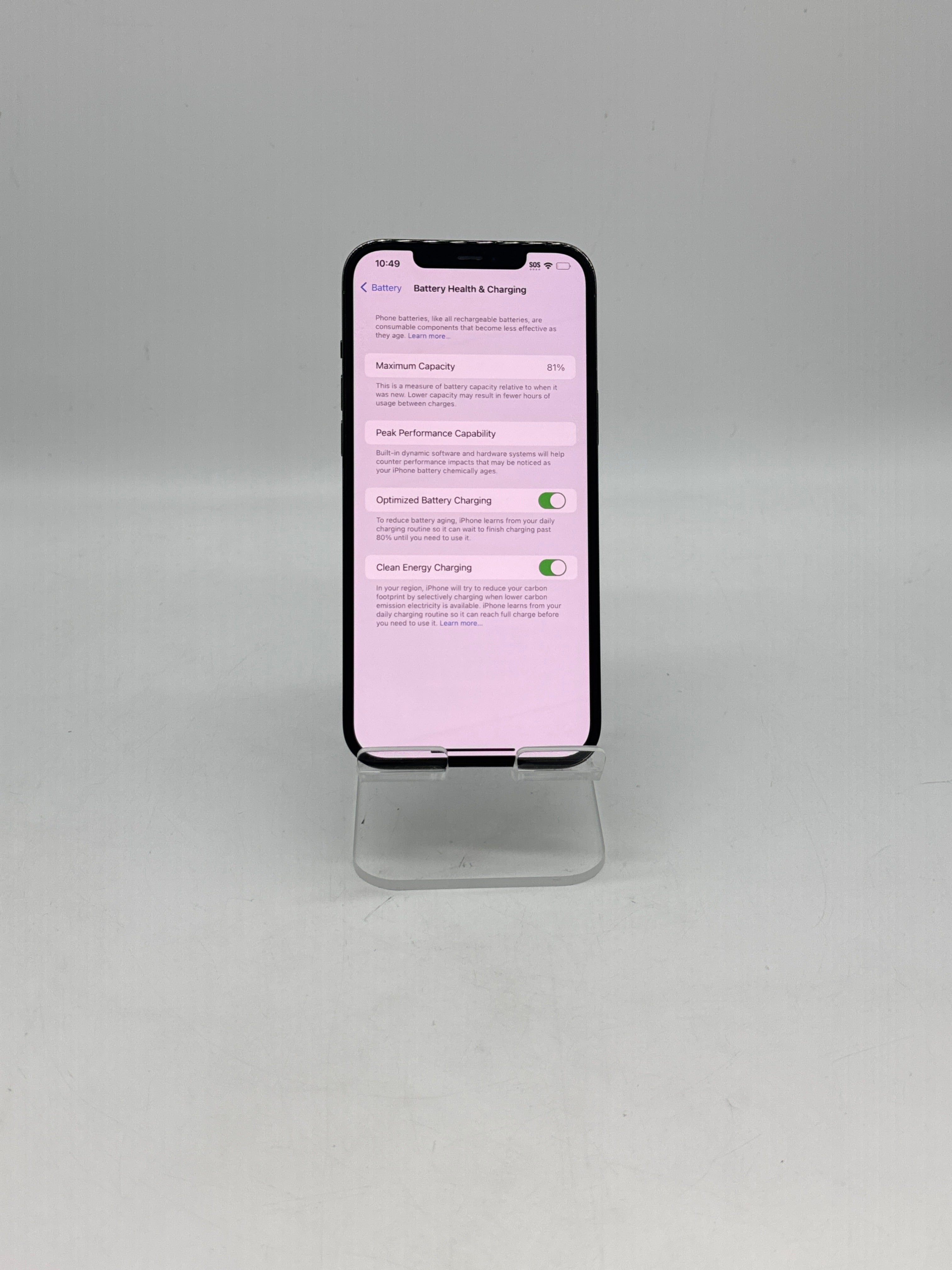 Apple iPhone 12 Pro Max 256GB Factory Unlocked Blue - Used