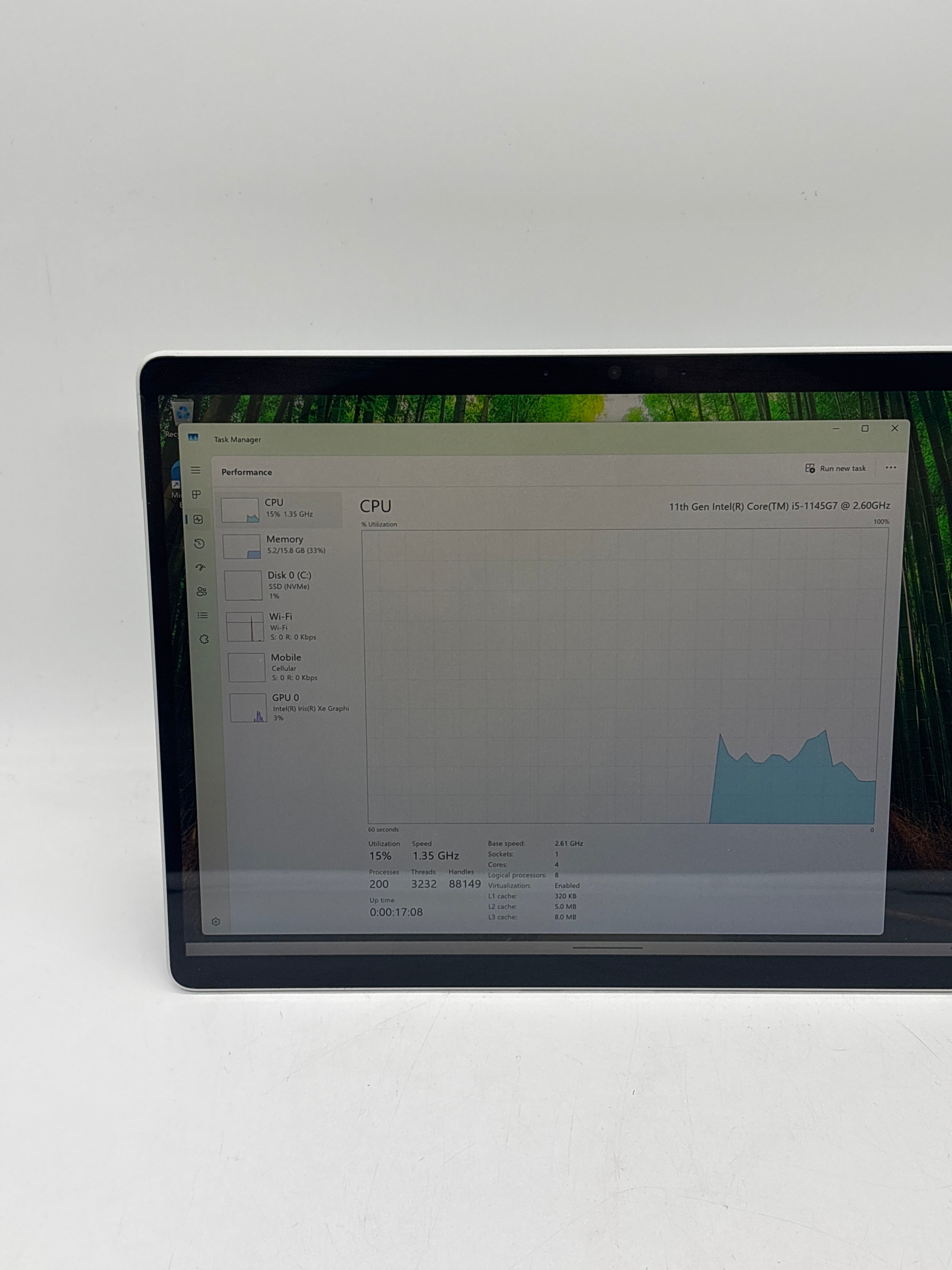 Microsoft Surface Pro 8 1982 i5-1145G7 16GB RAM 256GB