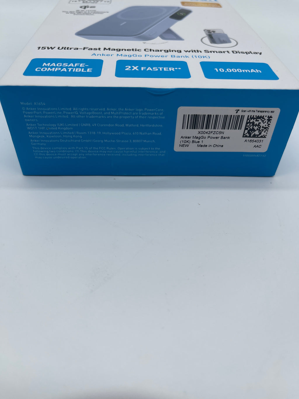 Anker 633 MagGo 10000mAh Magnetic Battery Blue Qi2 Certified New