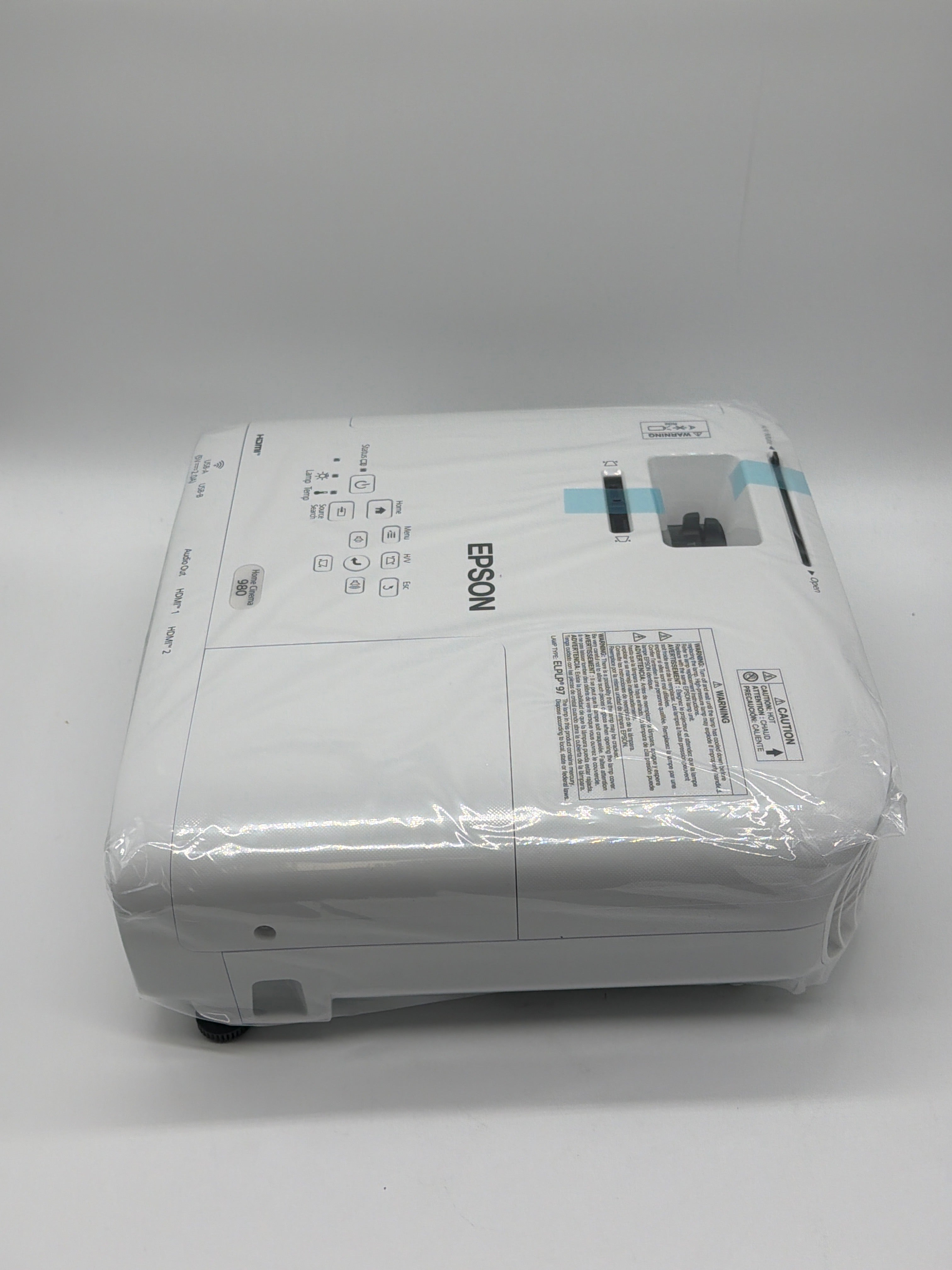 Epson Home Cinema 980 Projector 1080p 3400lm LCD Model HB63A New