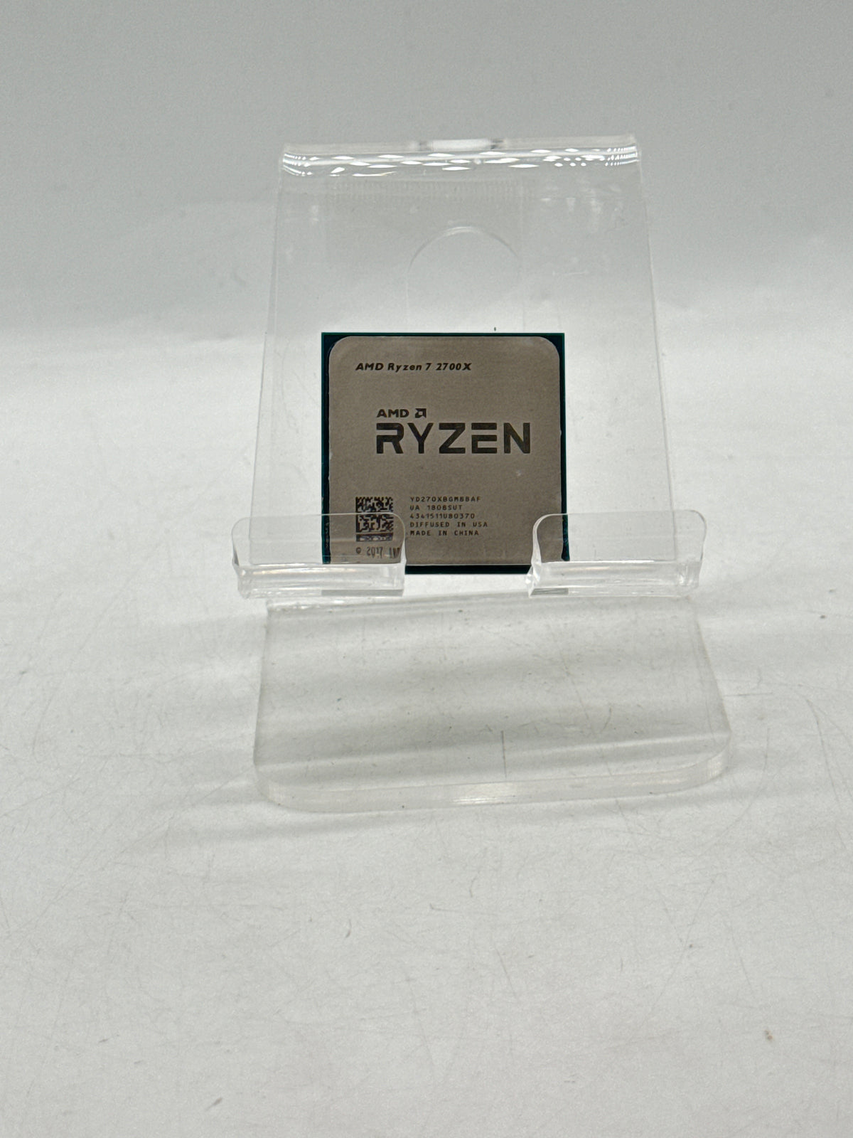 AMD Ryzen 7 2700X 3.70GHz 8-Core 16-Thread AM4 Desktop CPU YD270XBGM88AF - Used