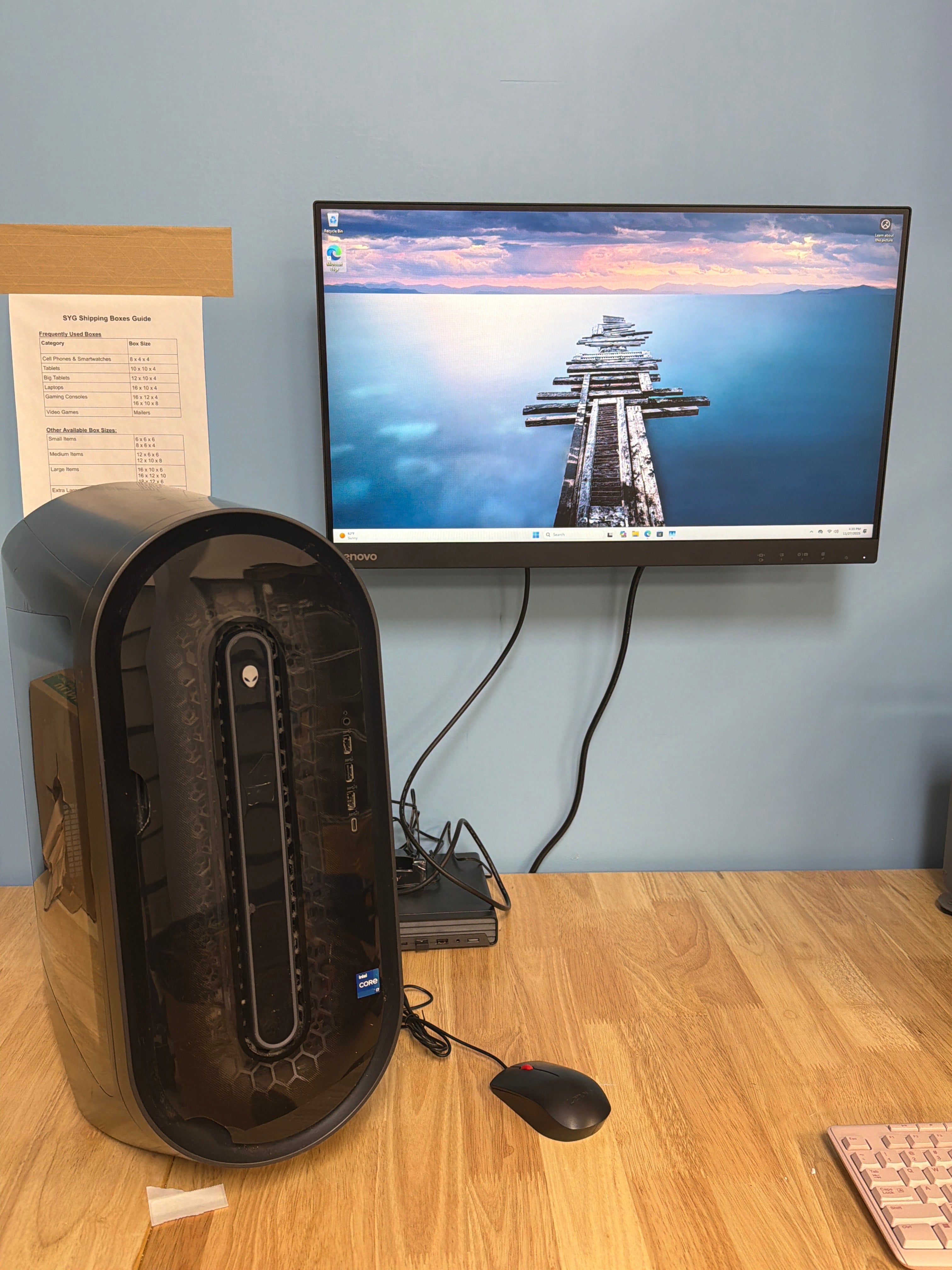 Dell Alienware Aurora R13 i7 32GB RAM DDR5 1TB SSD RTX 3060Ti - READ