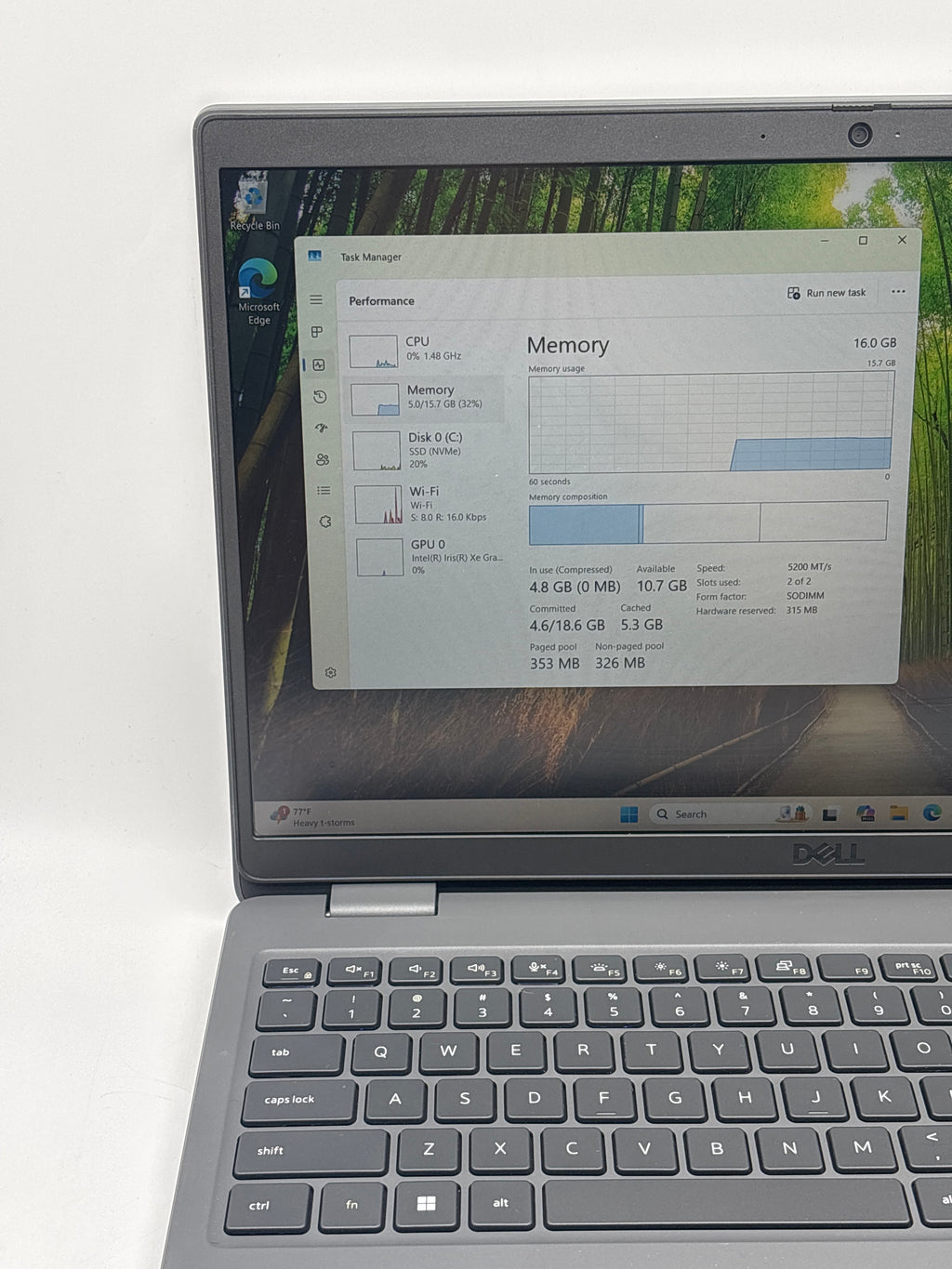 Dell Latitude 3550 i5-1335U 16GB RAM 512GB SSD Used