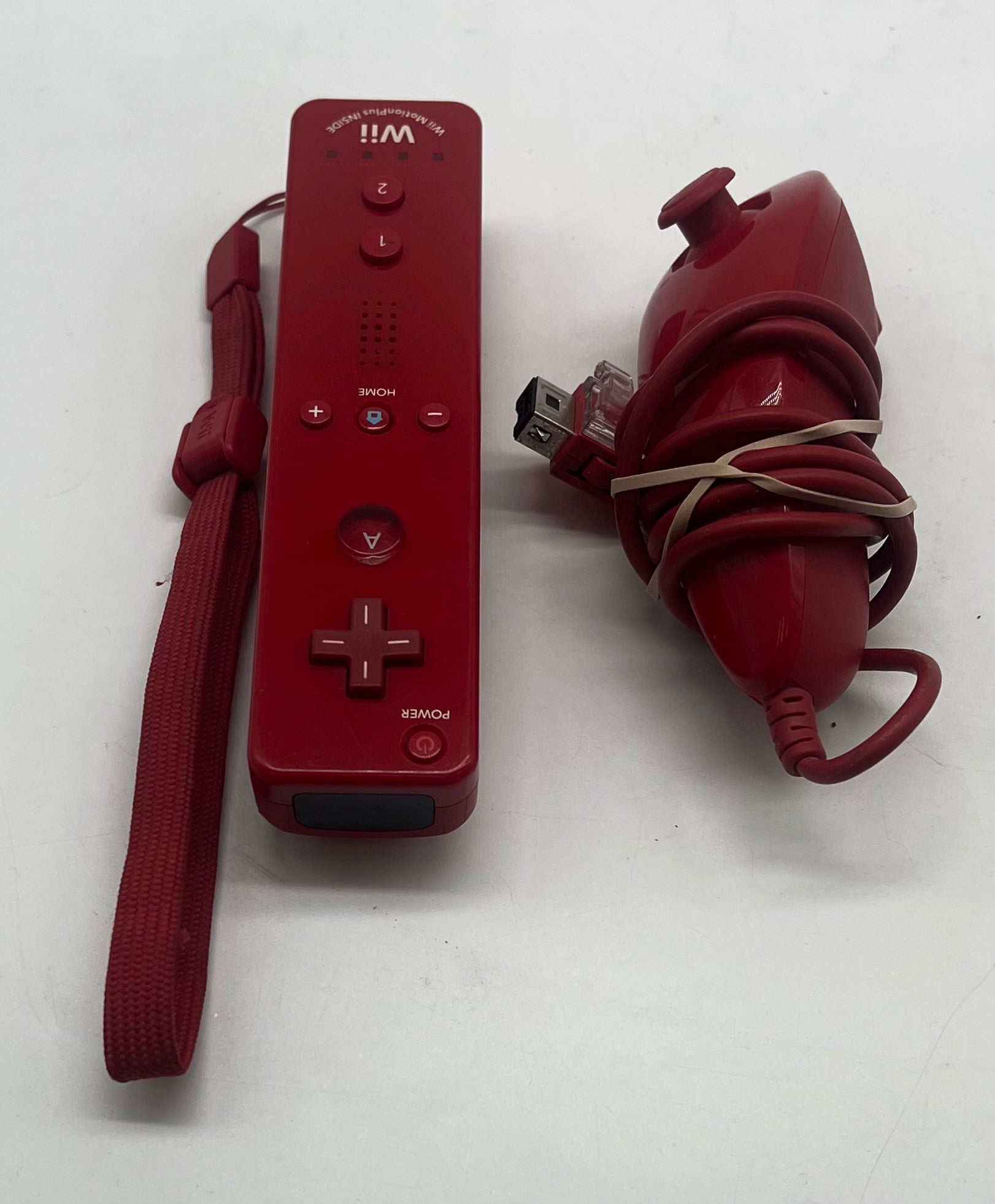 Nintendo Wii (RVL-001) 2010 Red w/ wii sports - Used