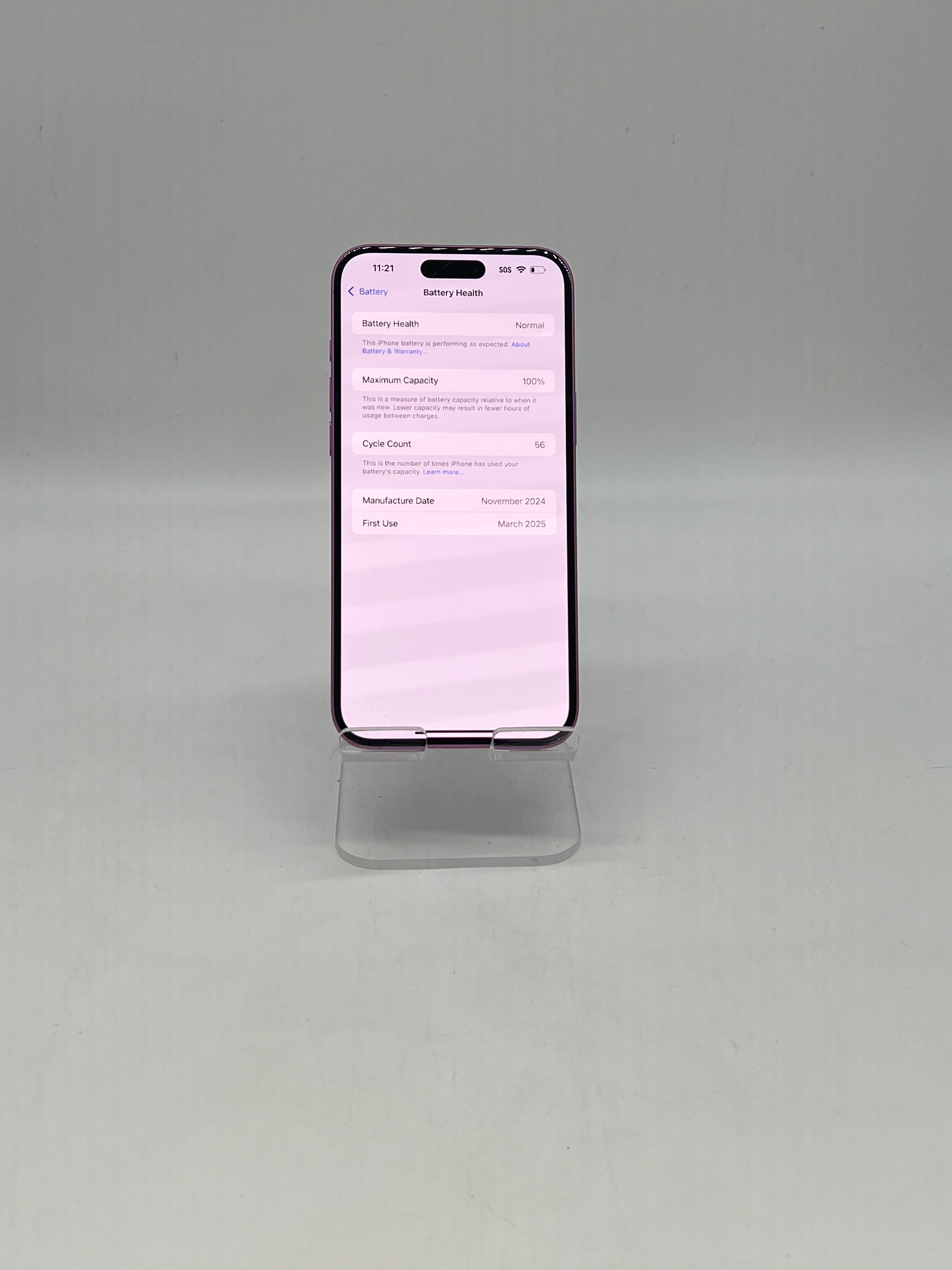 Apple iPhone 16 Plus 128GB Pink Factory Unlocked - Used with Box