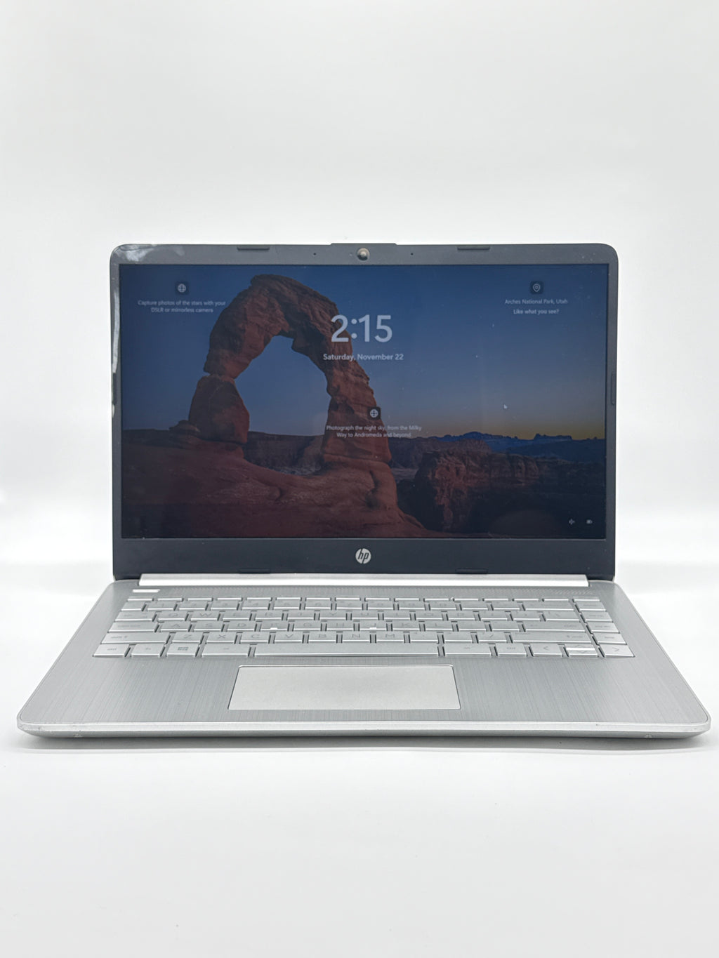 HP 14-dq1043cl 14 in Intel i3 8GB 256GB SSD Silver