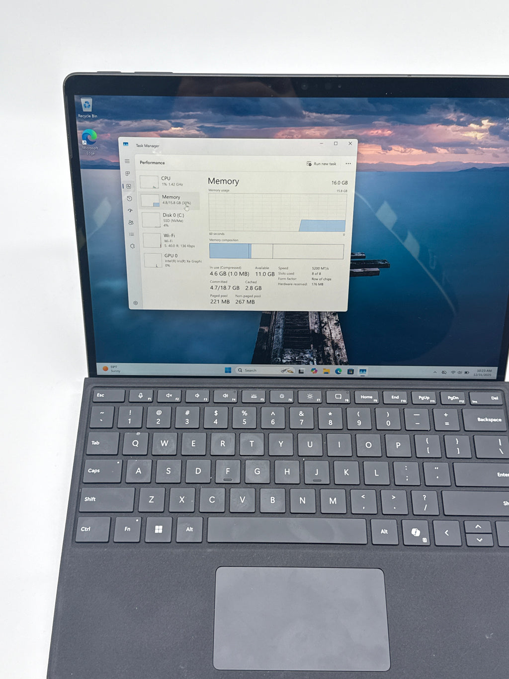 Microsoft Surface Pro 9 13" Touch i5-1235U 16GB RAM 256GB SSD w/ Keyboard