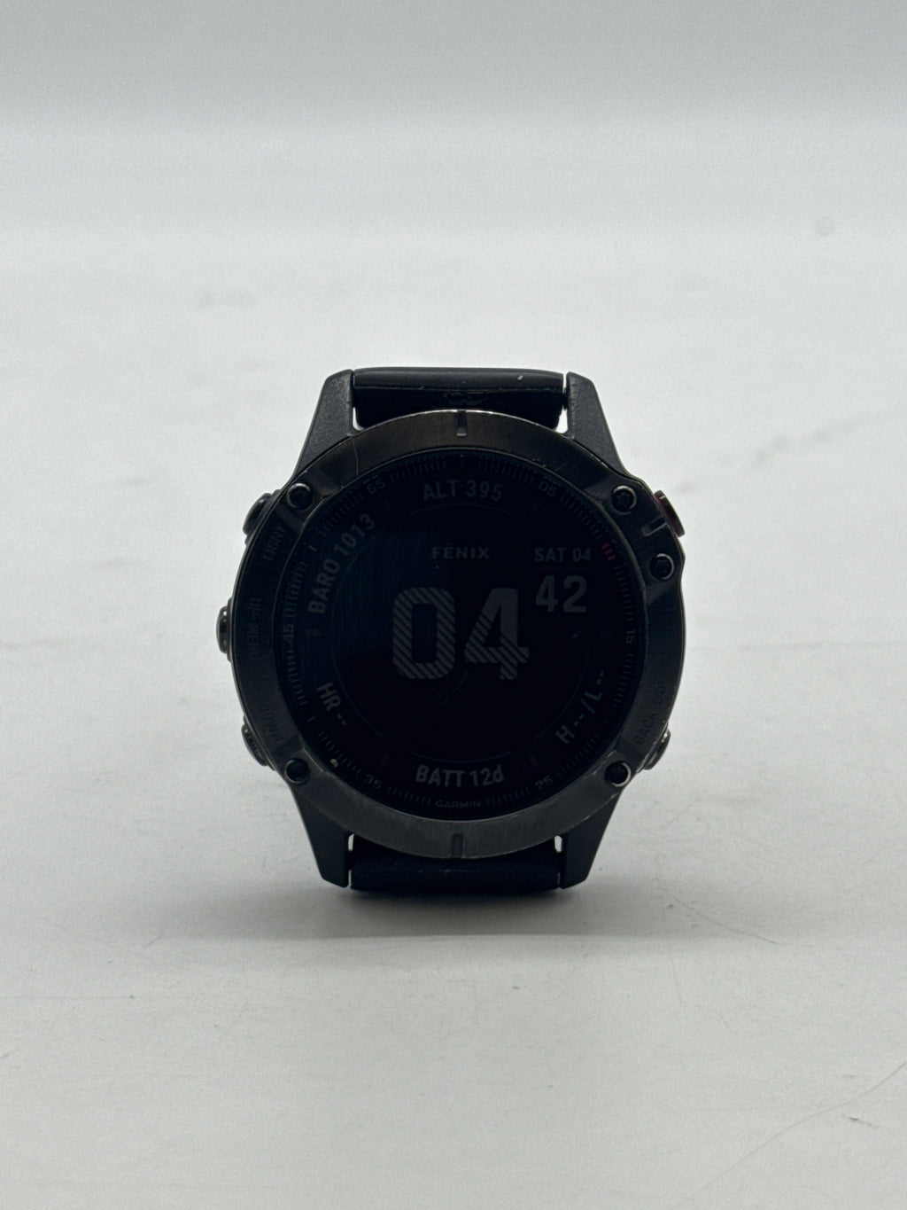 Garmin Fenix 6 Pro GPS Smartwatch W/Charger- Black USED
