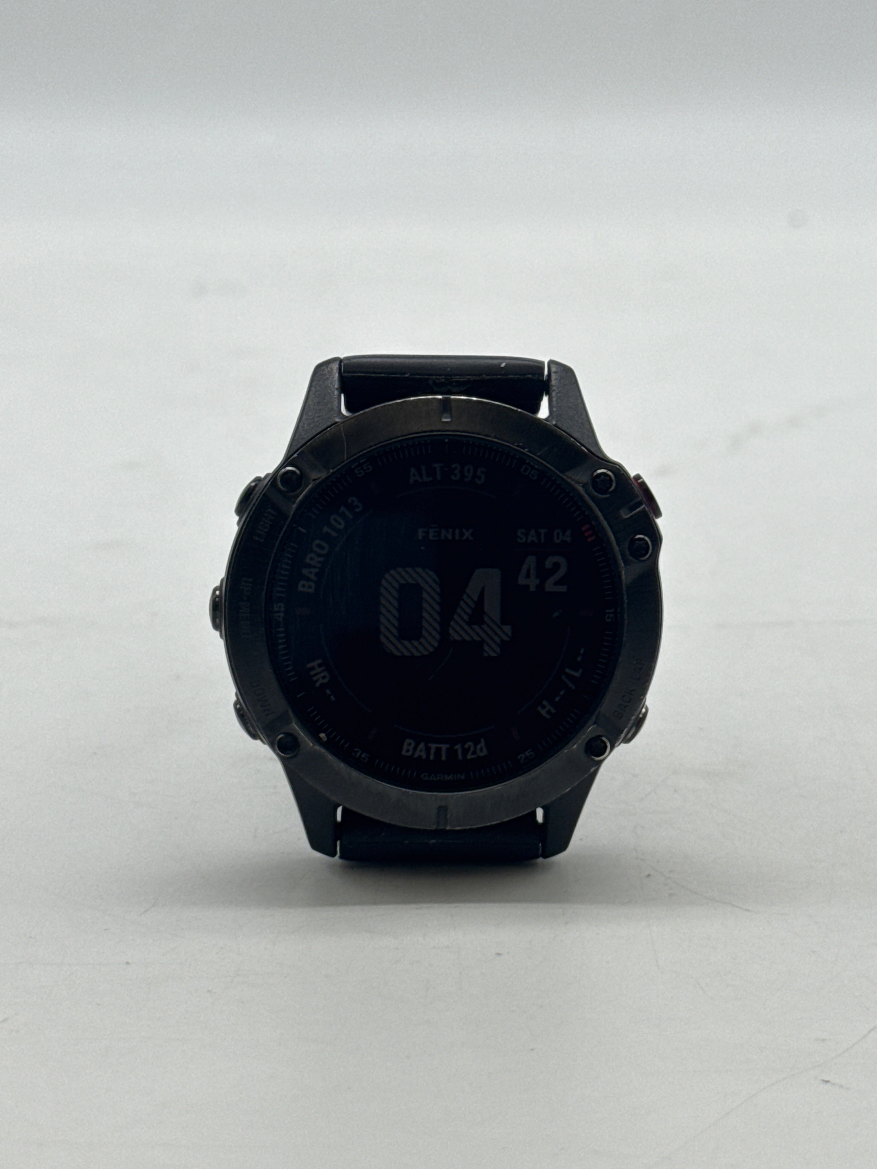 Garmin Fenix 6 Pro GPS Smartwatch W/Charger- Black USED