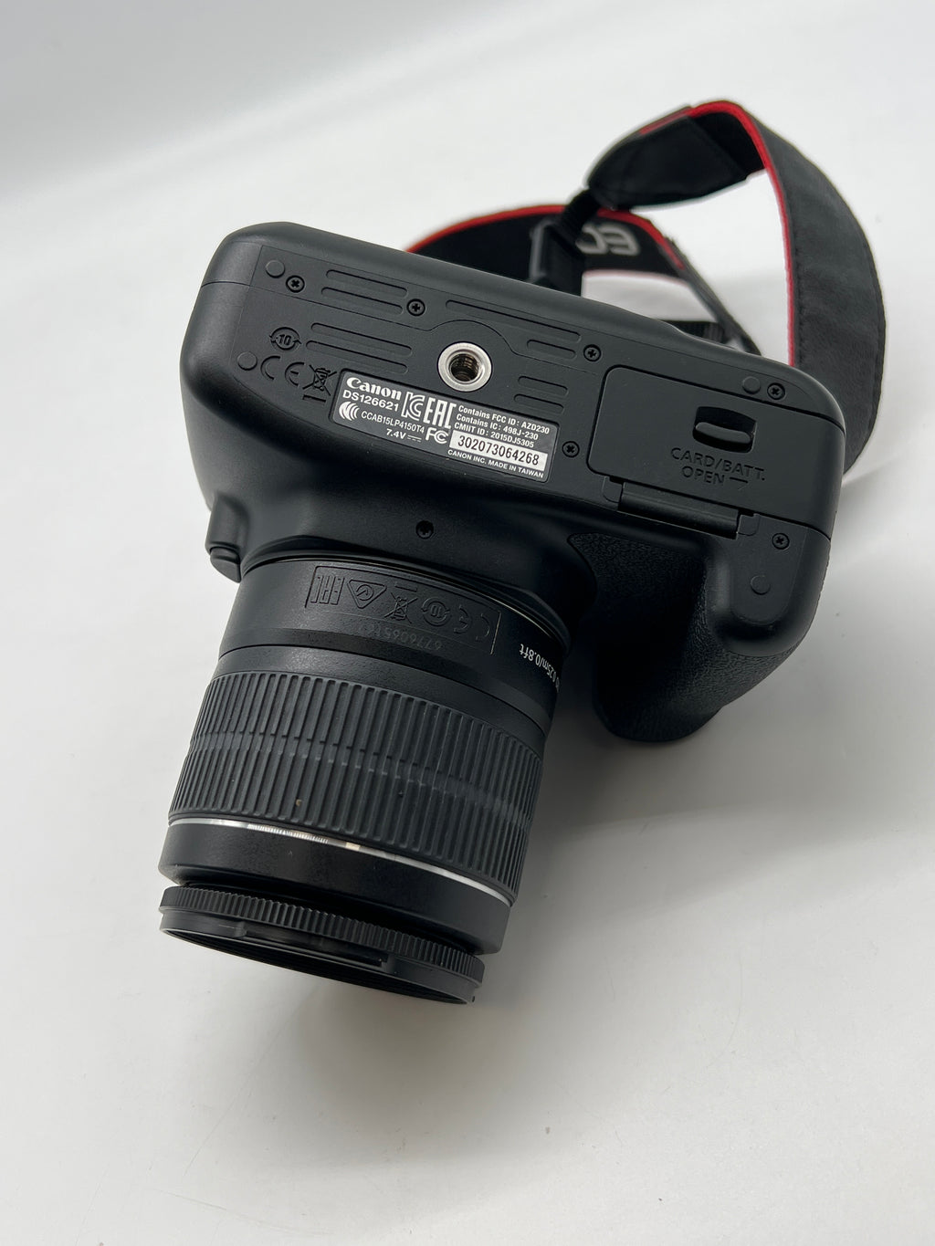 Canon EOS Rebel T6 Digital Camera 18MP W 18-55mm Lens - Used without Battery