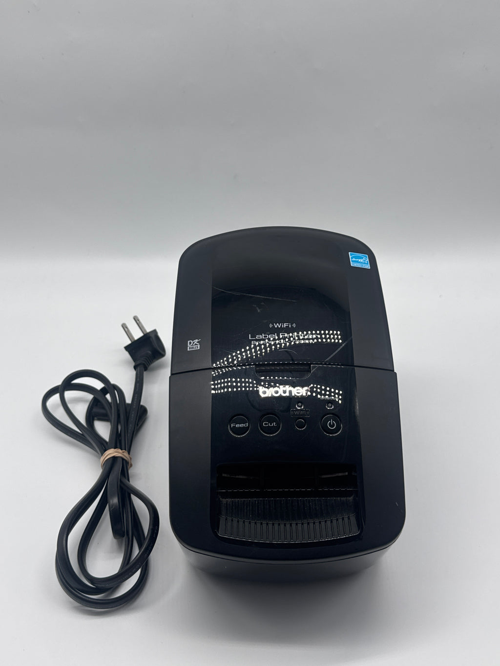 Brother QL-720NW Thermal Barcode Label Printer Black/White WiFi USB LAN Serial - Used