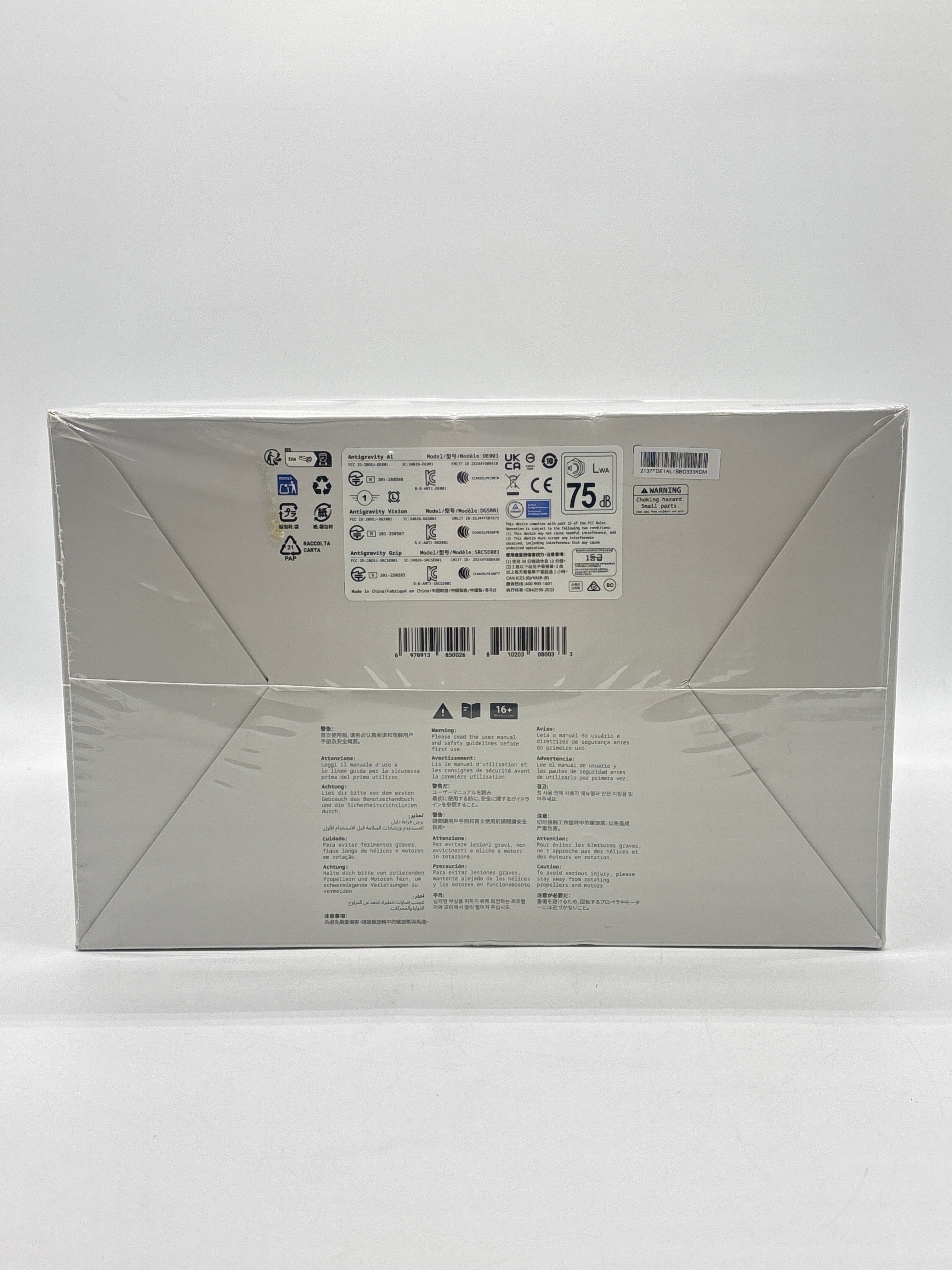 Antigravity A1 Infinity Bundle 8K 360 Drone White - New In Box