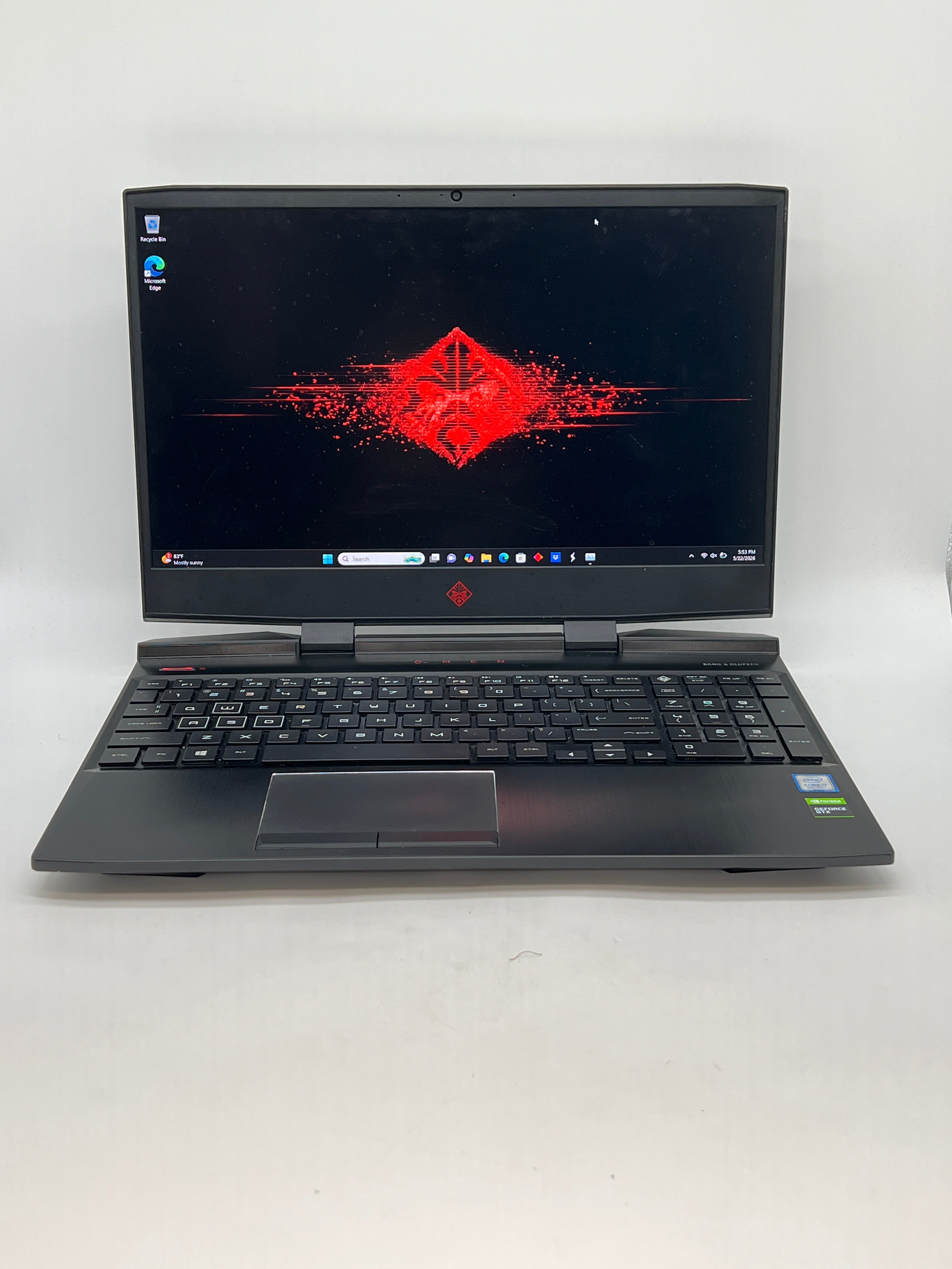 HP OMEN 15 15.6" i7-9750H 16GB RAM 256GB SSD GTX 1660 Ti - Used