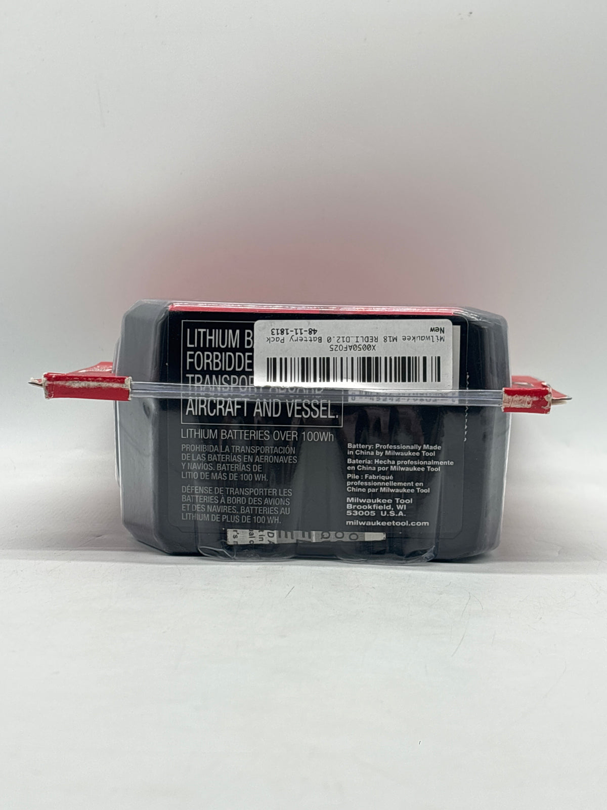Milwaukee 48-11-1813 M18 18V REDLITHIUM FORGE HD 12.0Ah Battery Pack - New