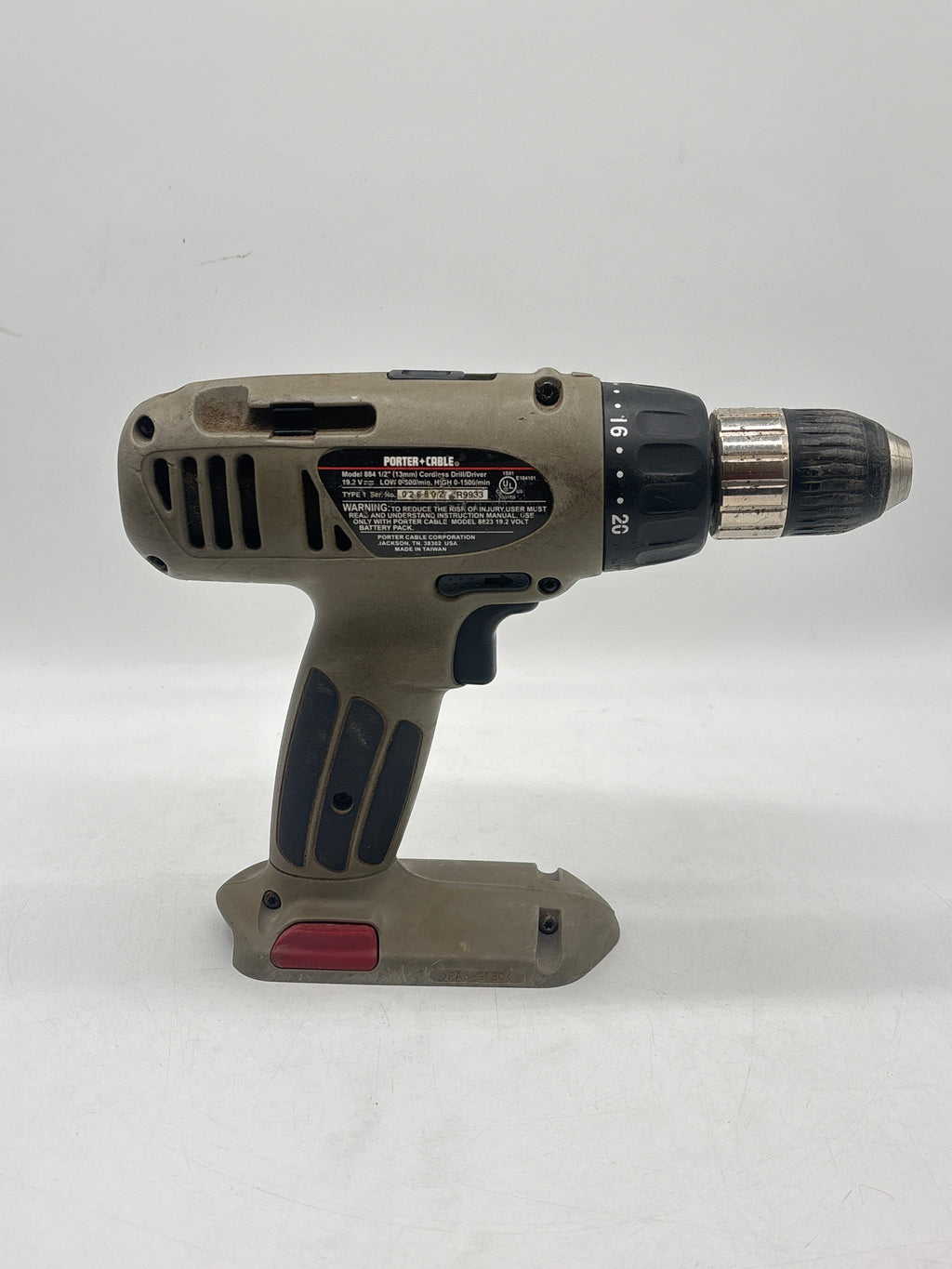 PORTER-CABLE Cordless Drill Model 884 - Tested