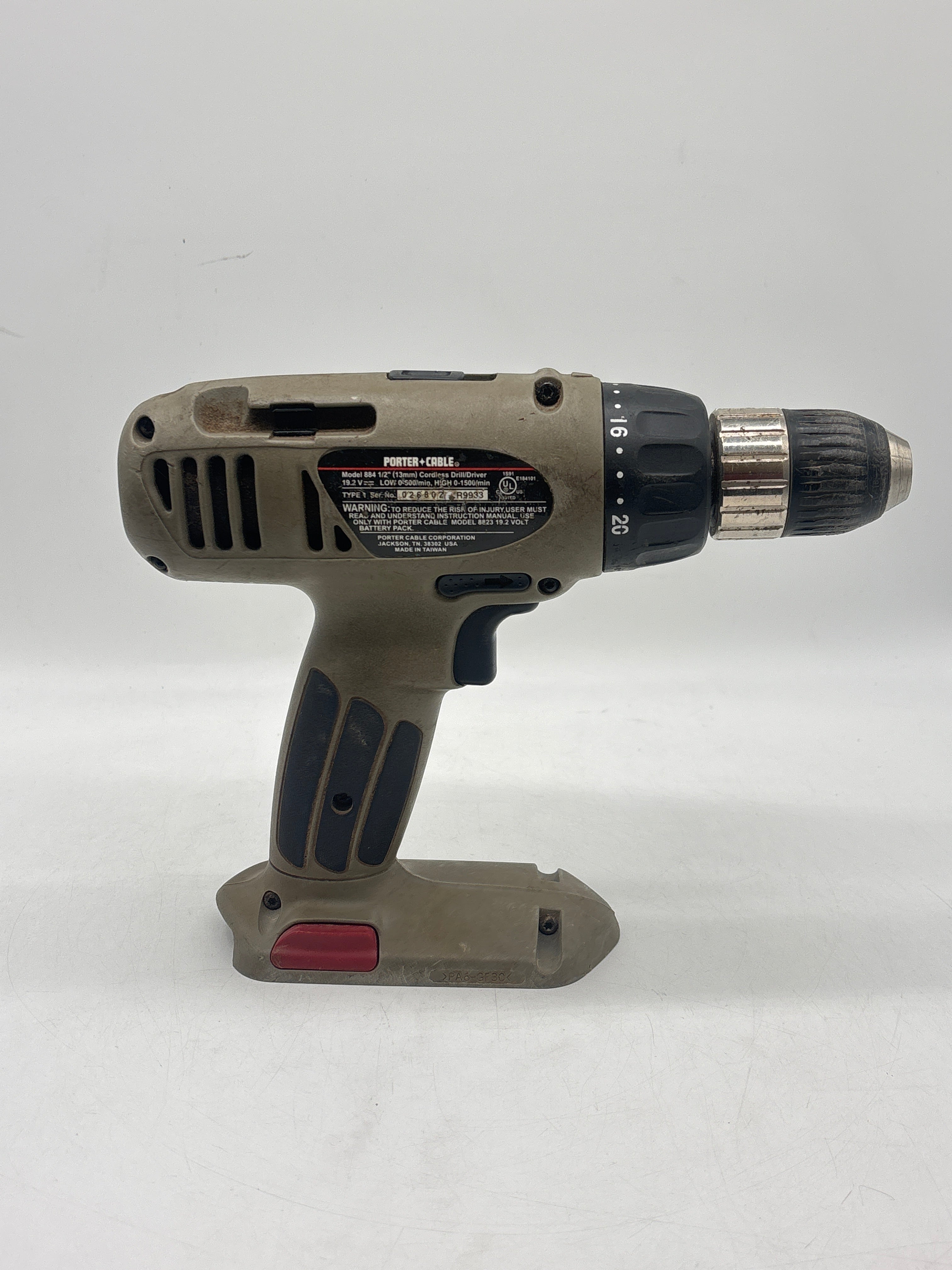 PORTER-CABLE Cordless Drill Model 884 - Tested