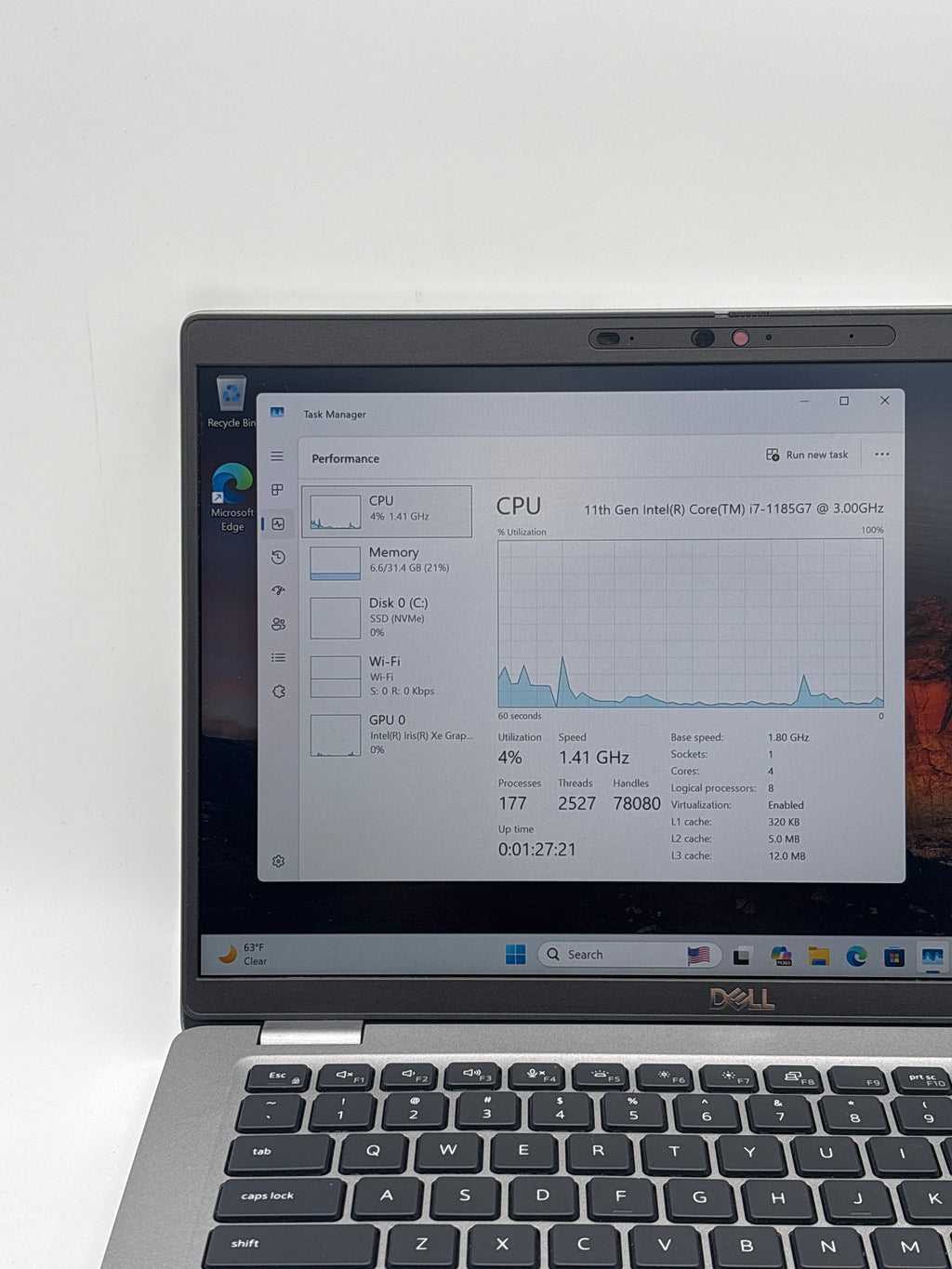 Dell Latitude 5420 i7-1185G7 32GB RAM 1TB SSD
