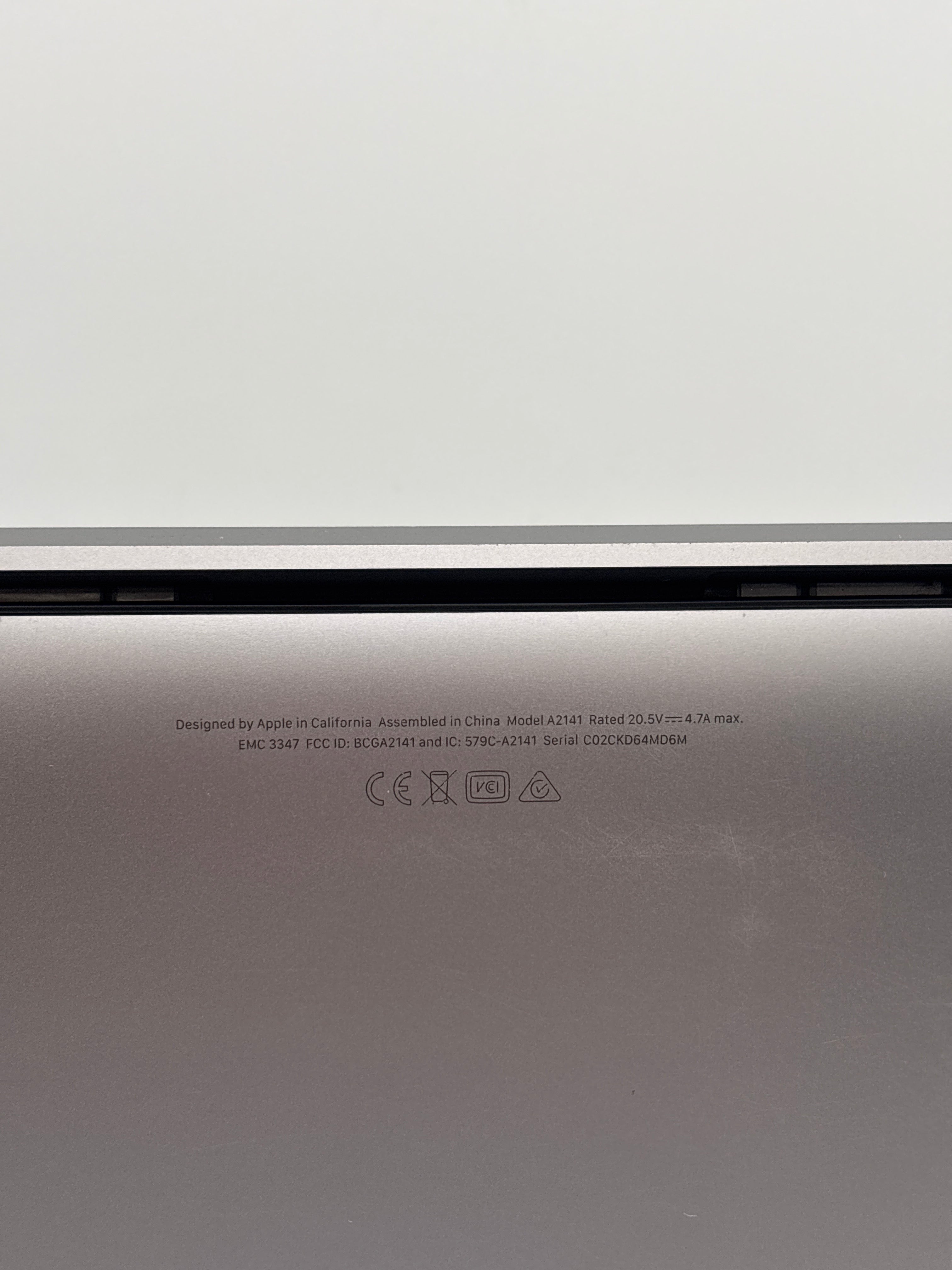 Apple MacBook Pro 16" A2141 2019 i7 16GB RAM 512GB SSD - Bad Display
